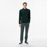 Nautica Erkek Yeşil Classic Fit Uzun Kollu Polo Yaka T-Shirt