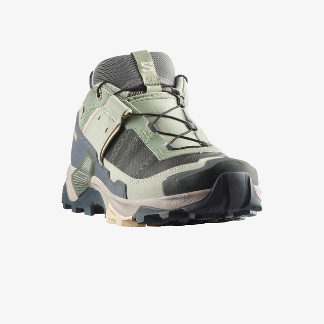 Salomon Yeşil Salomon X Ultra 5 Gore Tex Kadın Outdoor Ayakkabı