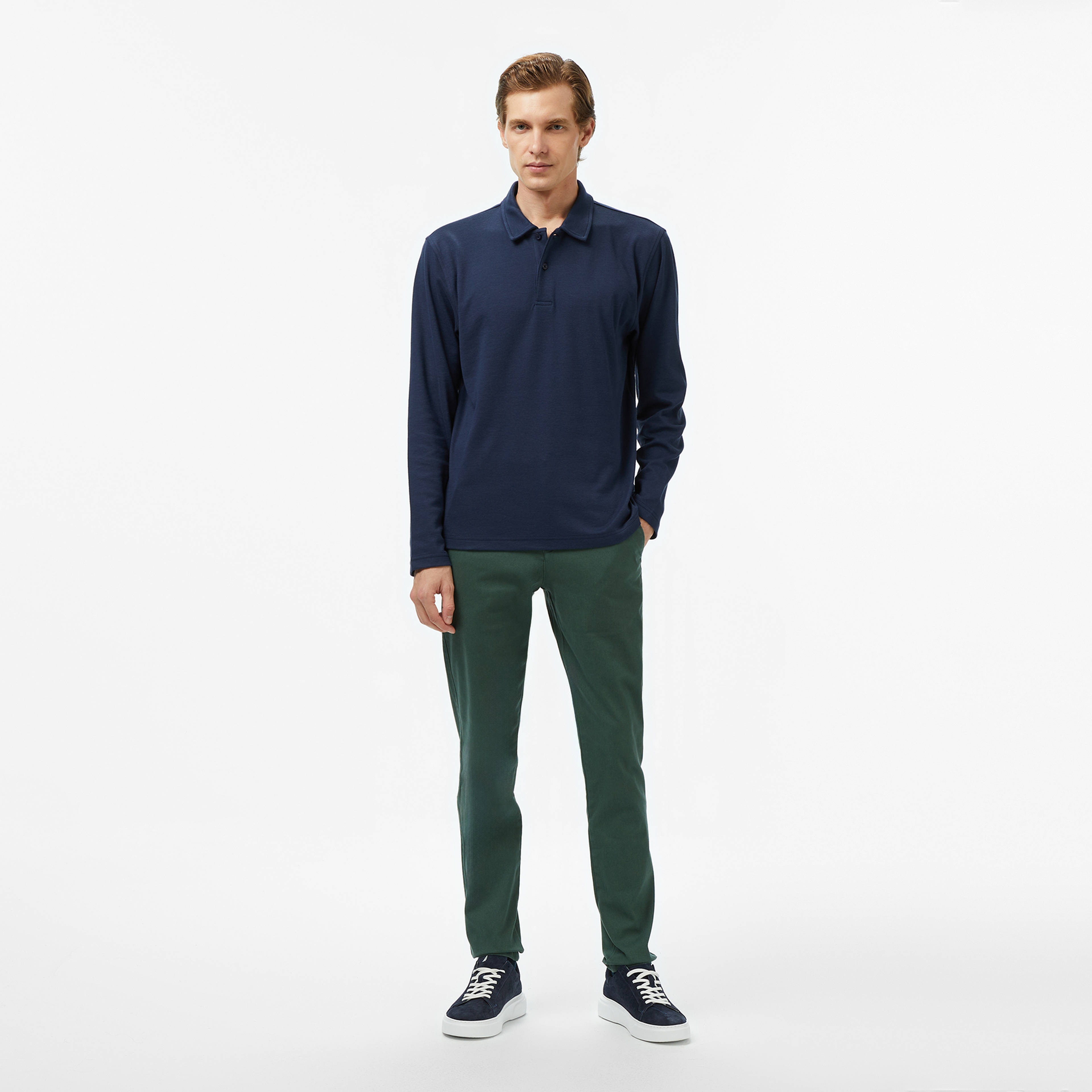 Nautica Erkek Yeşil Slim Fit Pantolon