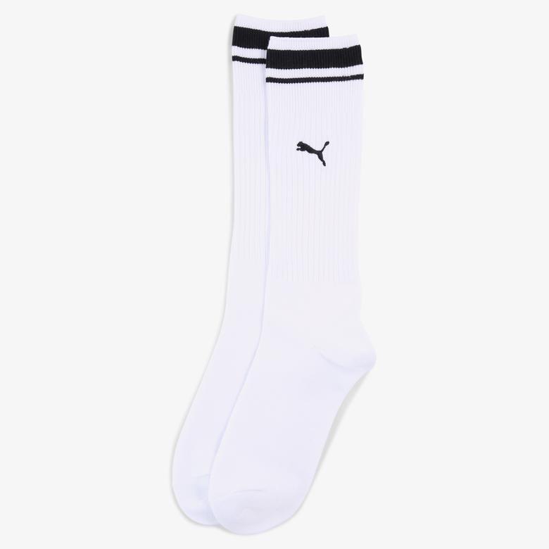 Puma  Unısex Herıtage Long Cr Unisex Beyaz Çorap