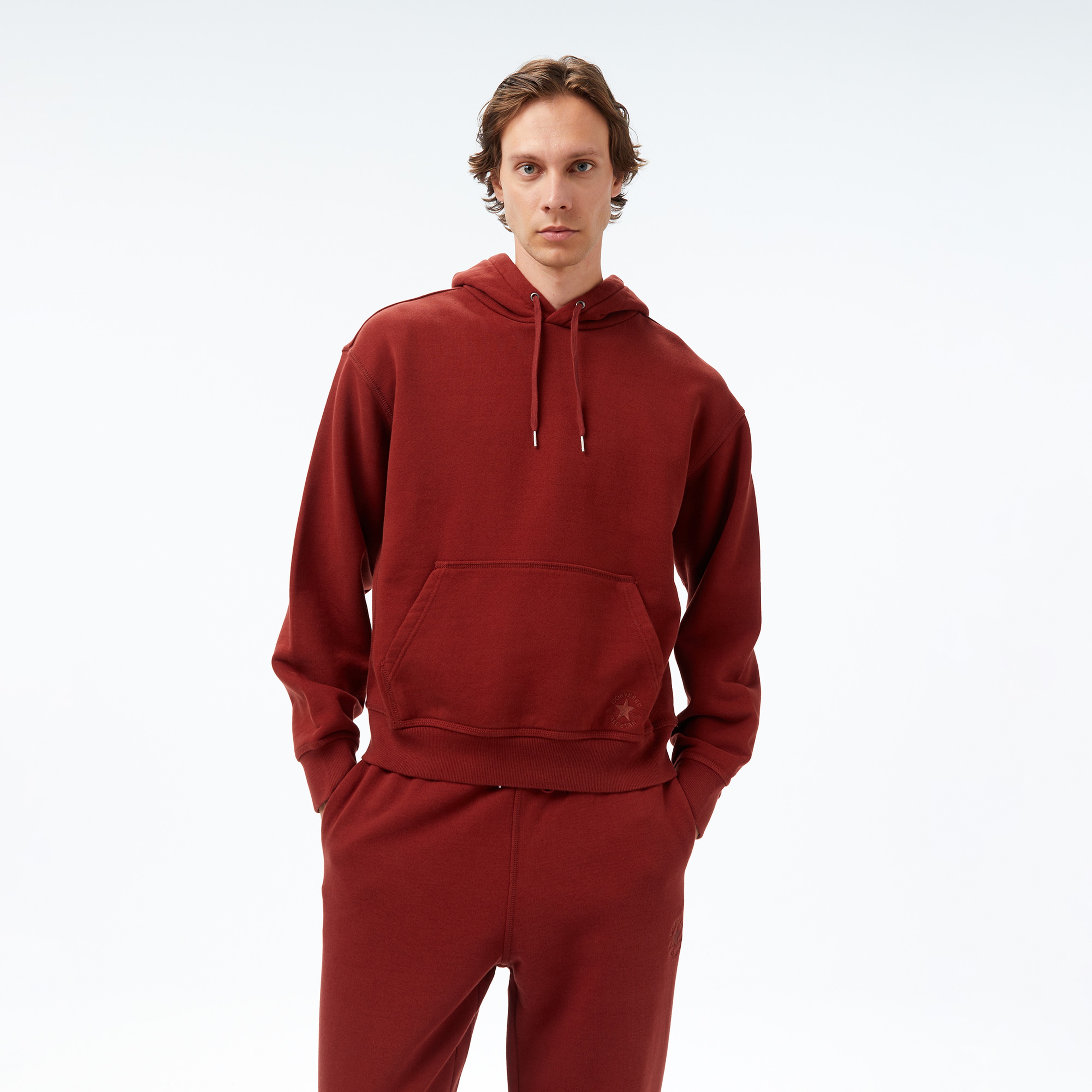 Converse Erkek Bordo Sweatshirt