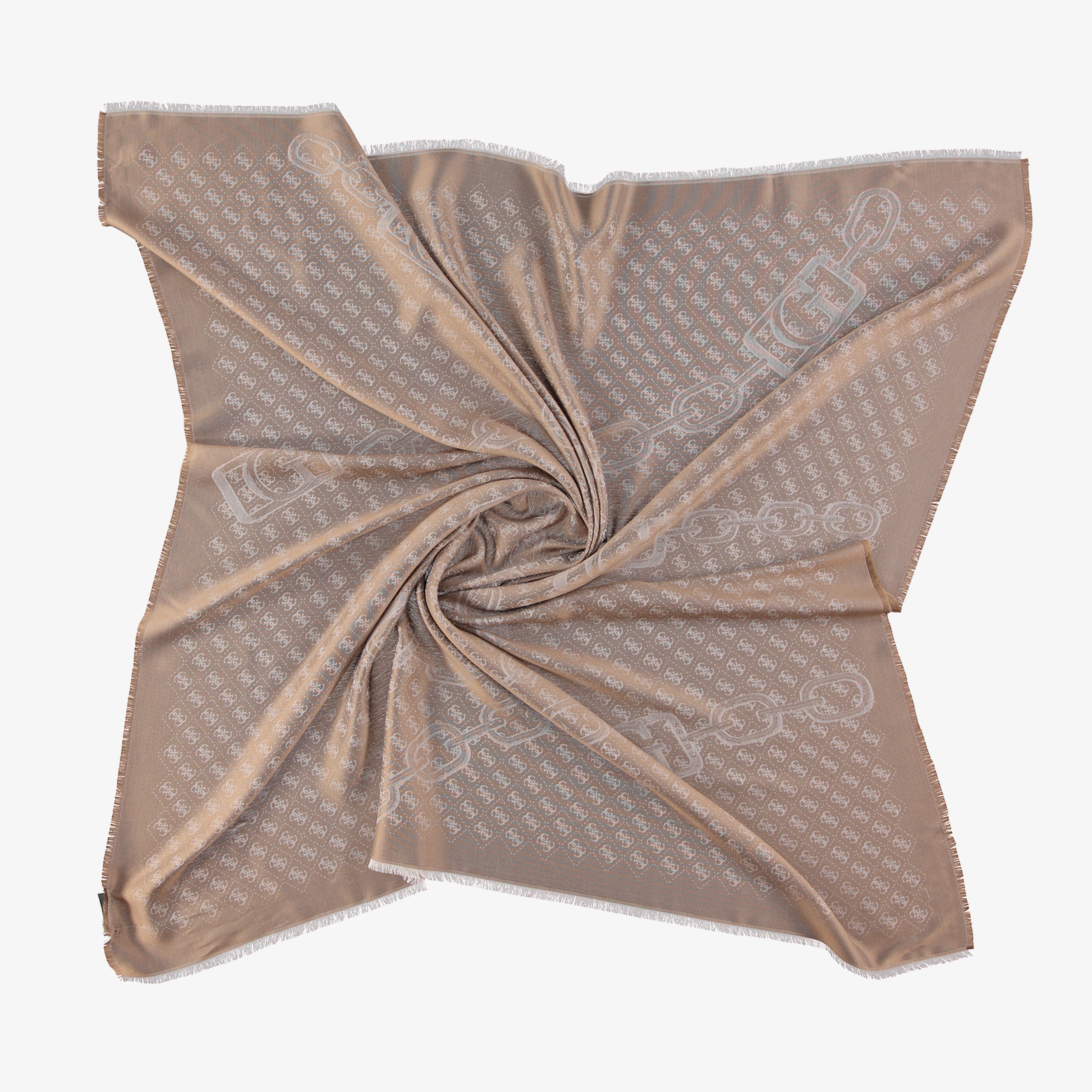 Guess Kadın Kahverengi Şal