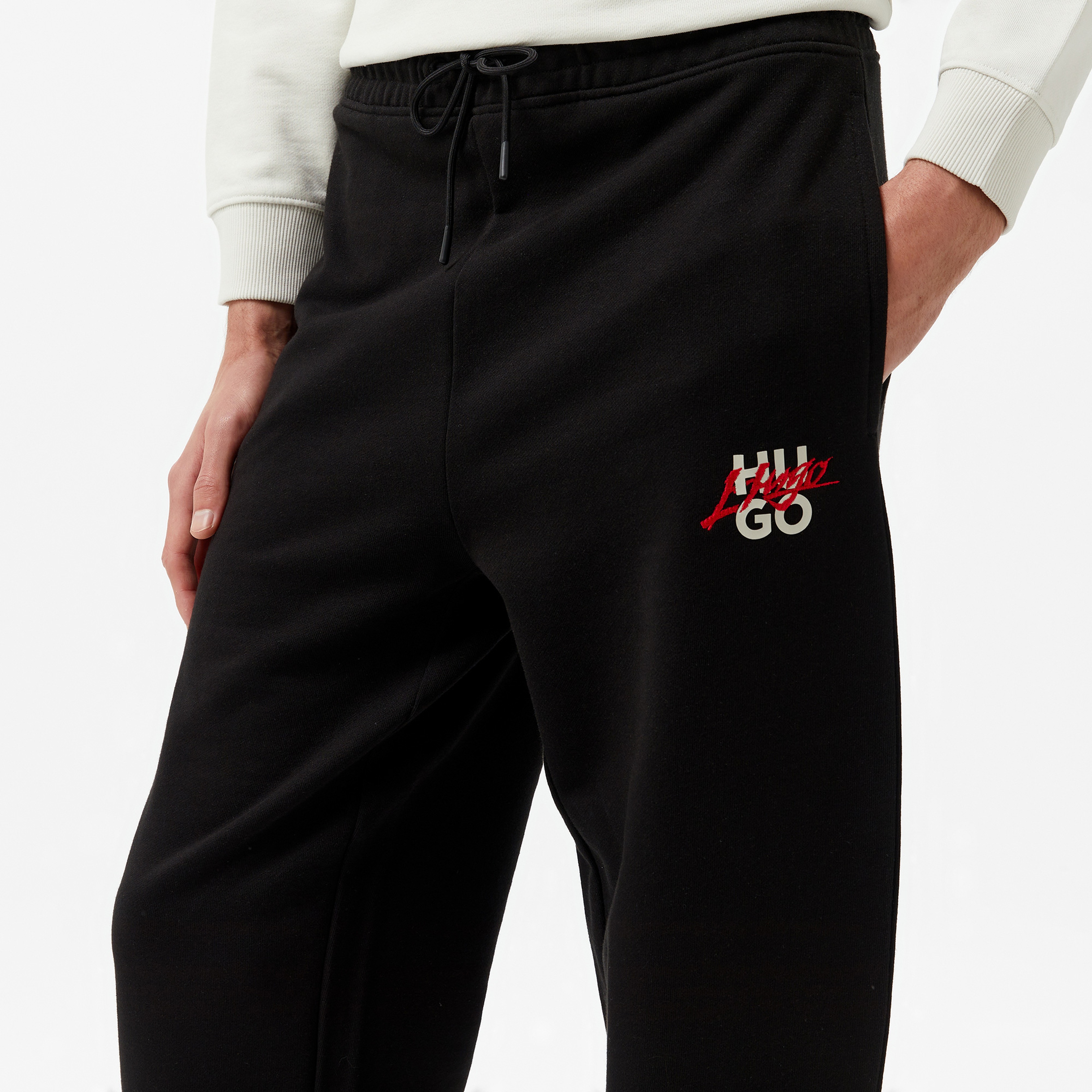 Hugo Erkek Siyah Eşofman Altı