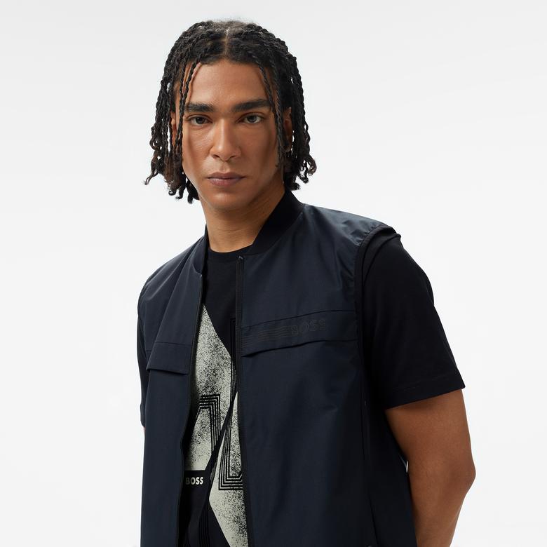 Boss Erkek Siyah Yelek