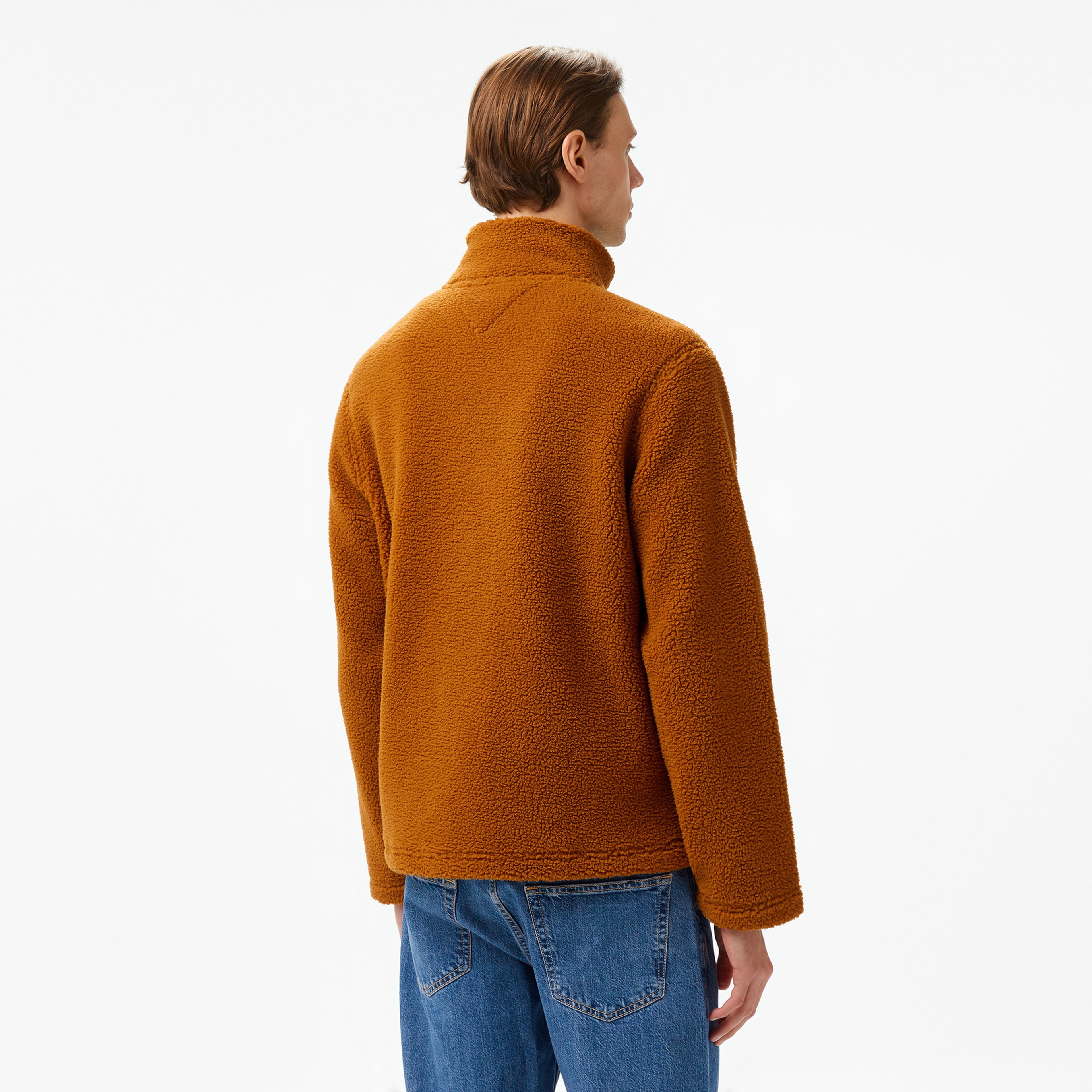 Tommy Hilfiger Erkek Kahverengi Sweatshirt