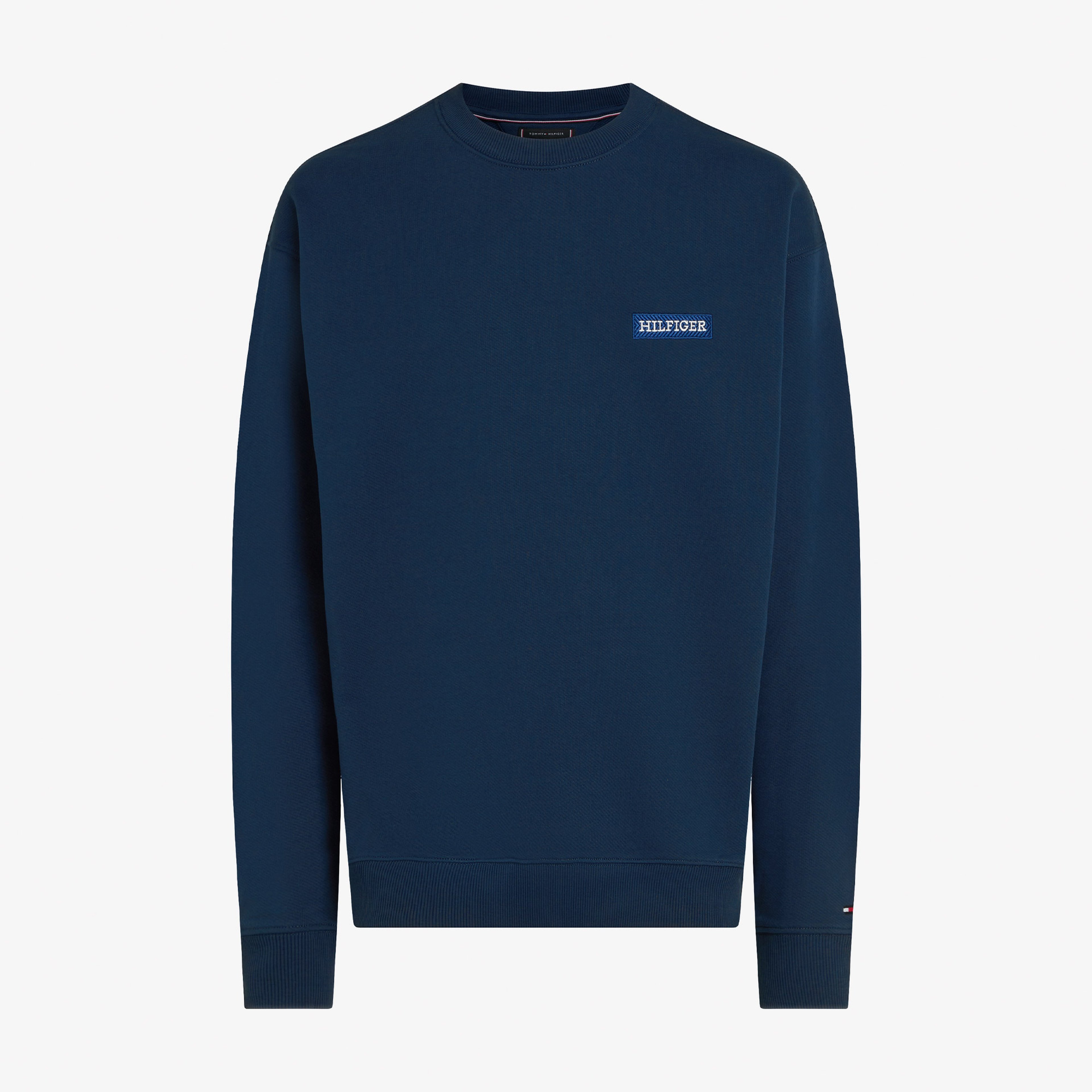 Tommy Hilfiger Erkek Mavi Sweatshirt