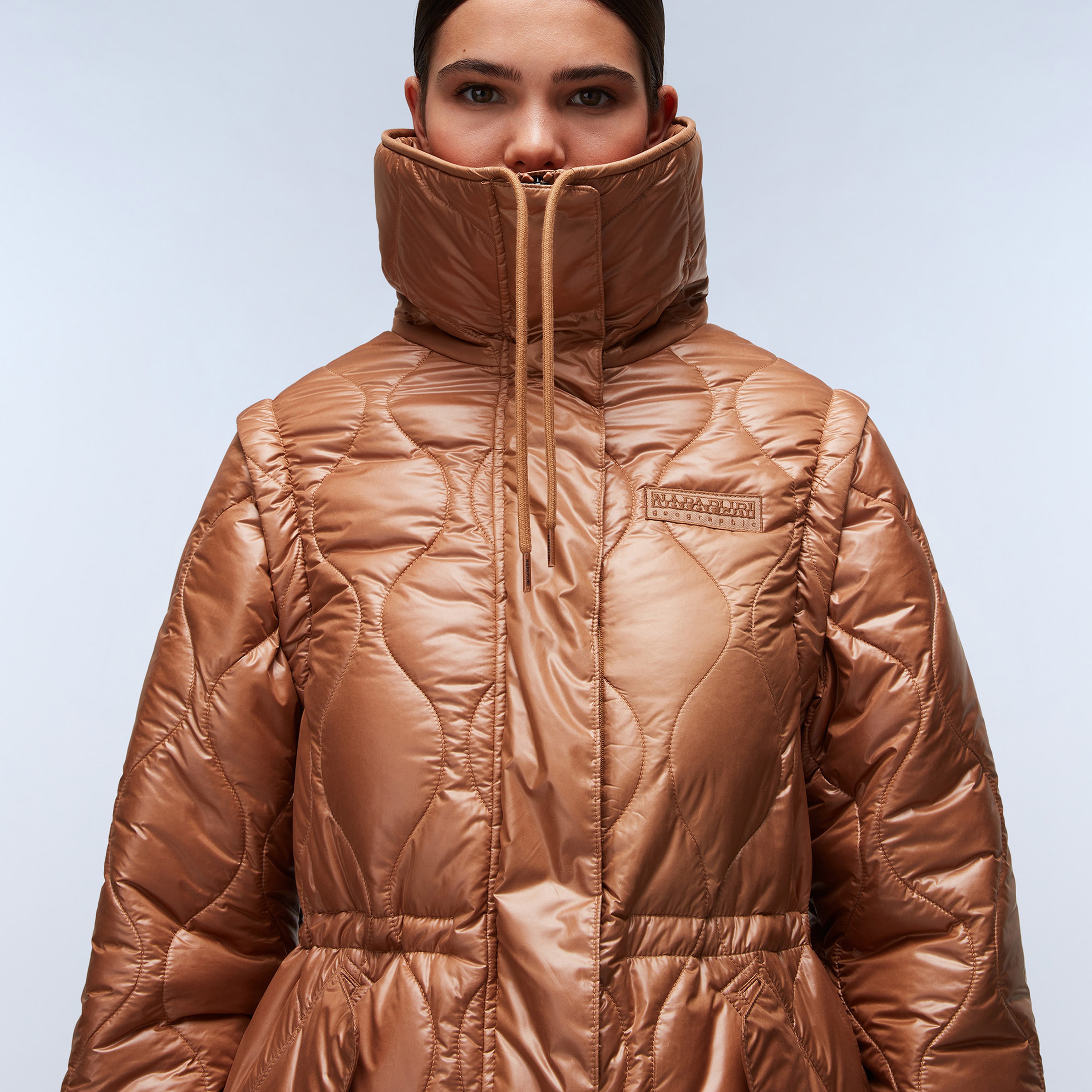 Napapijri Kadın Kahverengi Mont