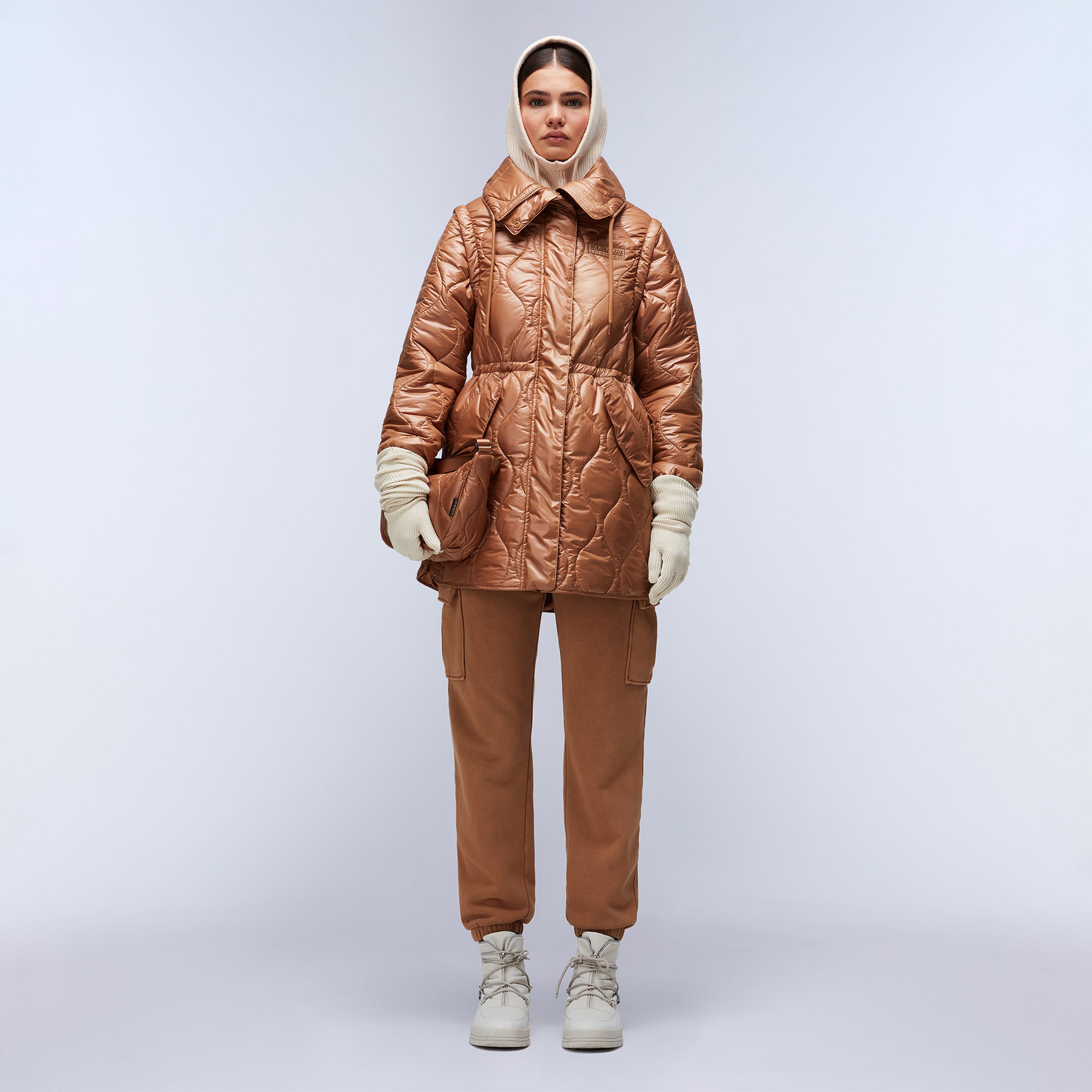 Napapijri Kadın Kahverengi Mont