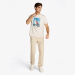 Tommy Hilfiger Regular Fit Erkek Krem T-Shirt