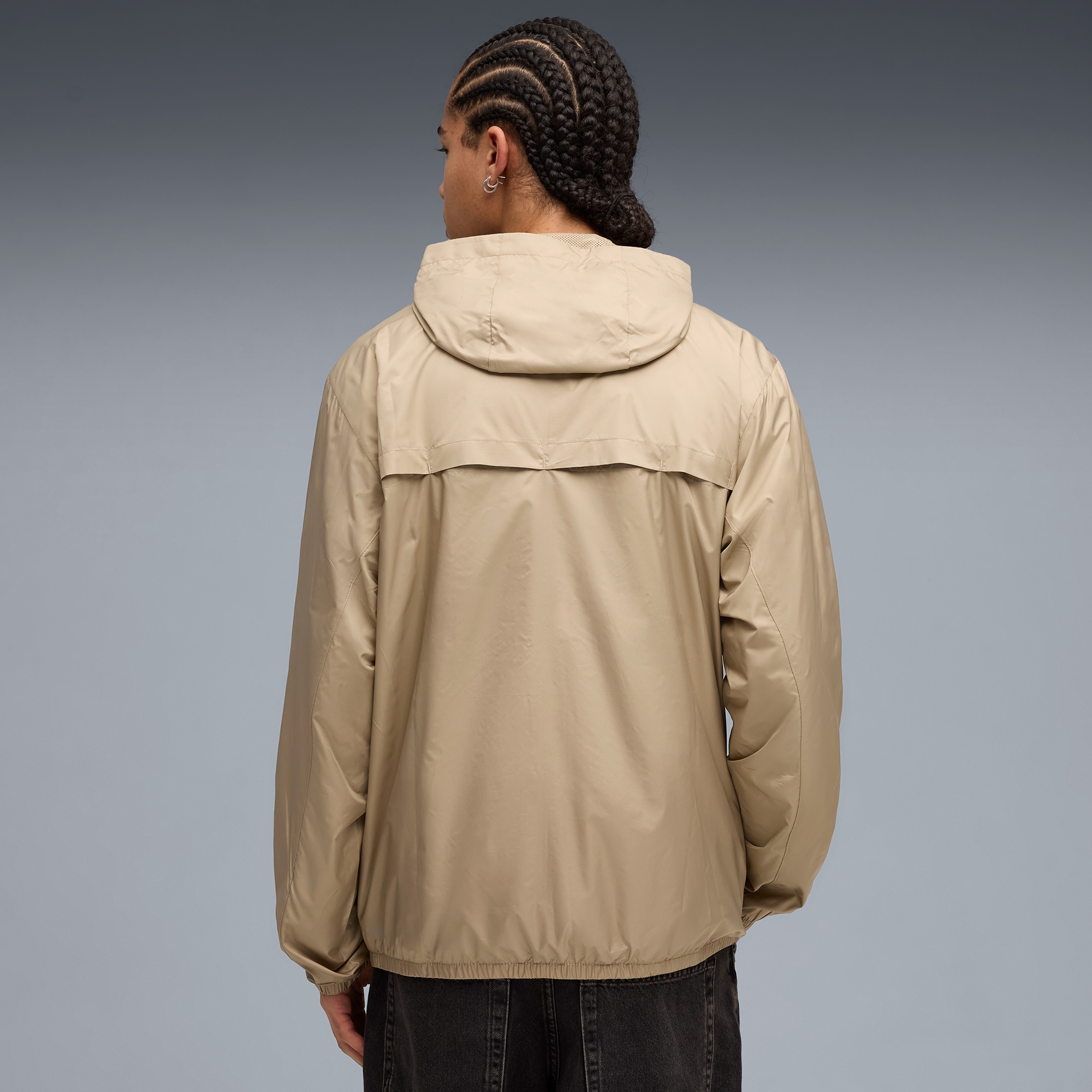 Puma Ess Regular Windbreaker Erkek Krem Yağmurluk