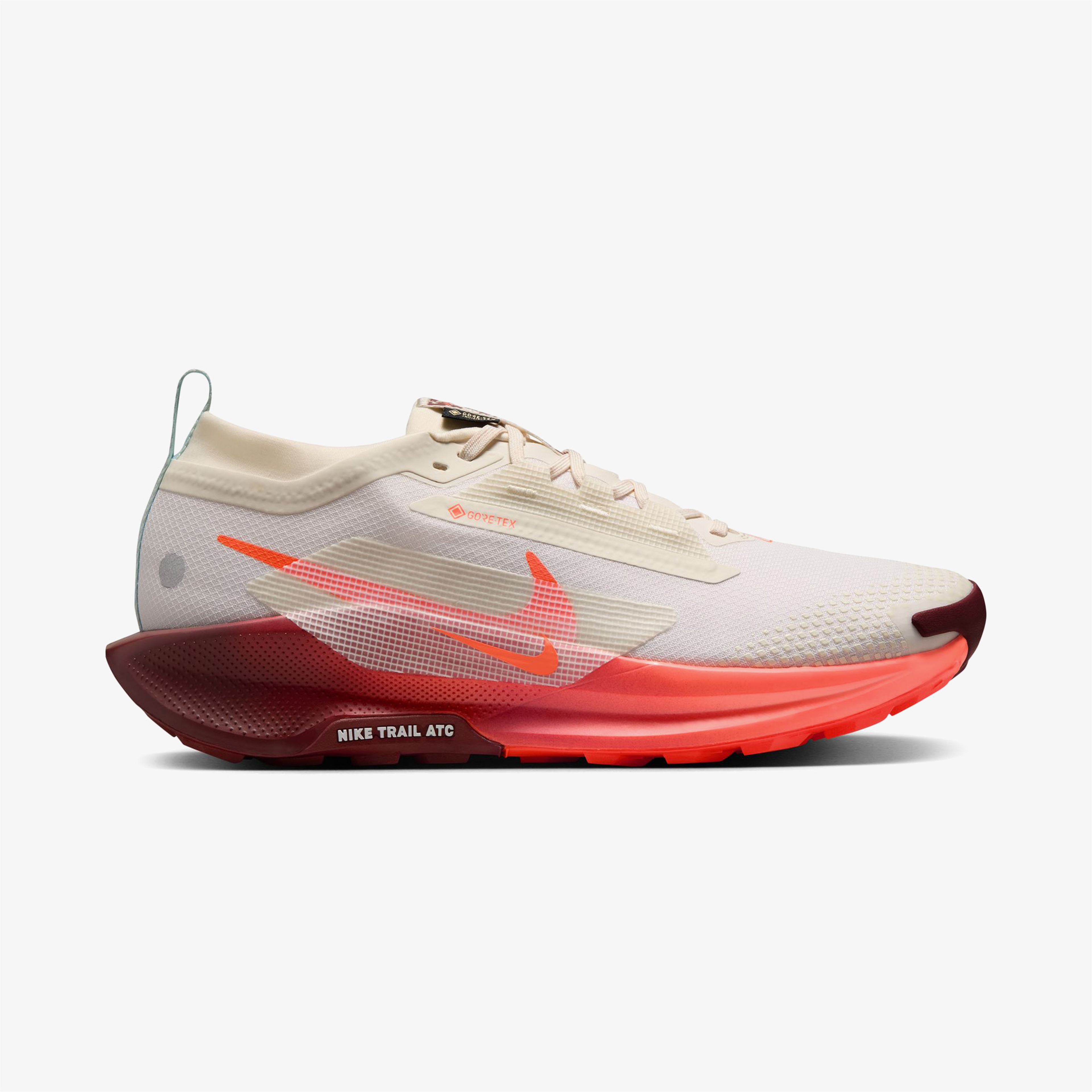 Nike Pegasus Trail 5 Gore-Tex Erkek Krem Koşu Ayakkabısı