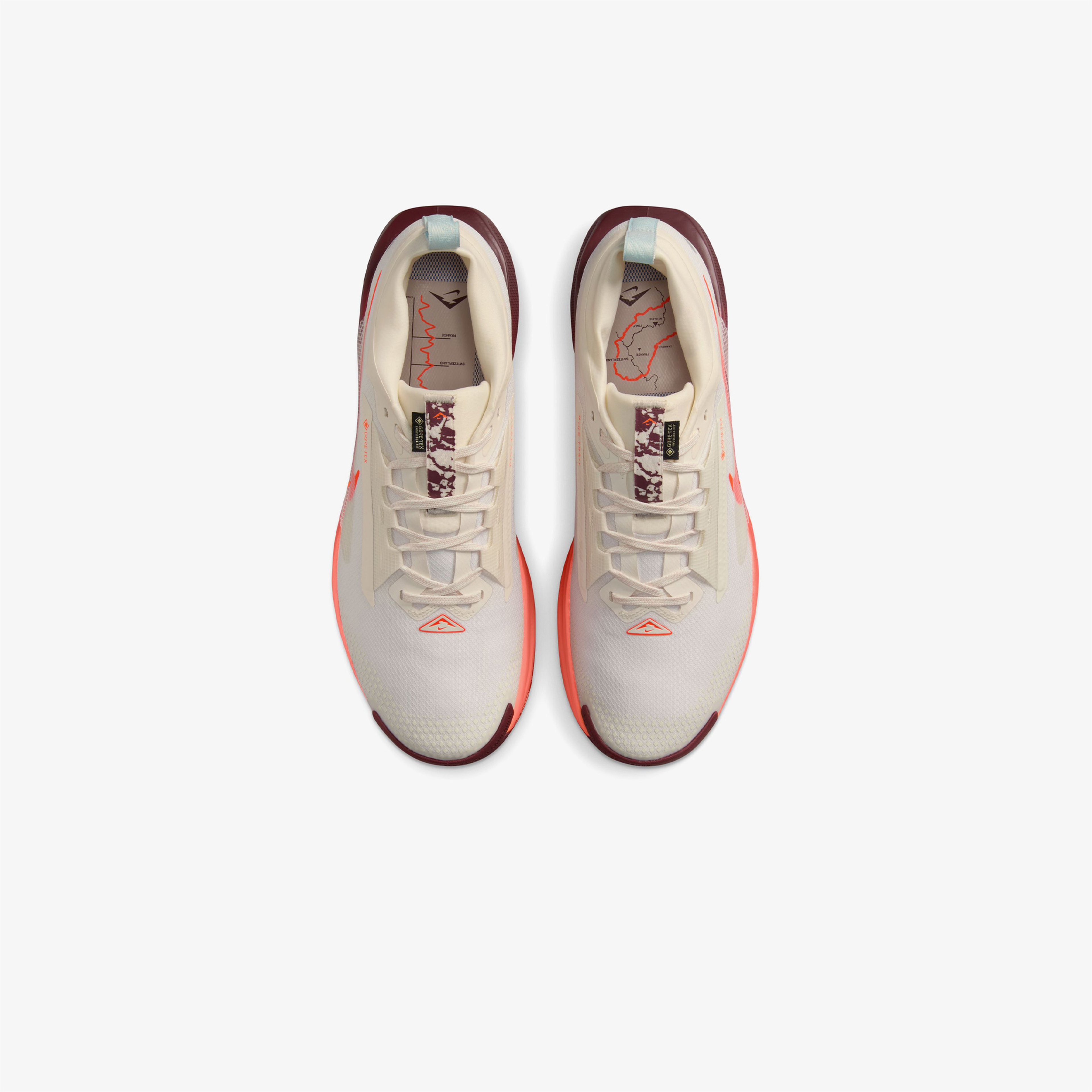 Nike Pegasus Trail 5 Gore-Tex Erkek Krem Koşu Ayakkabısı