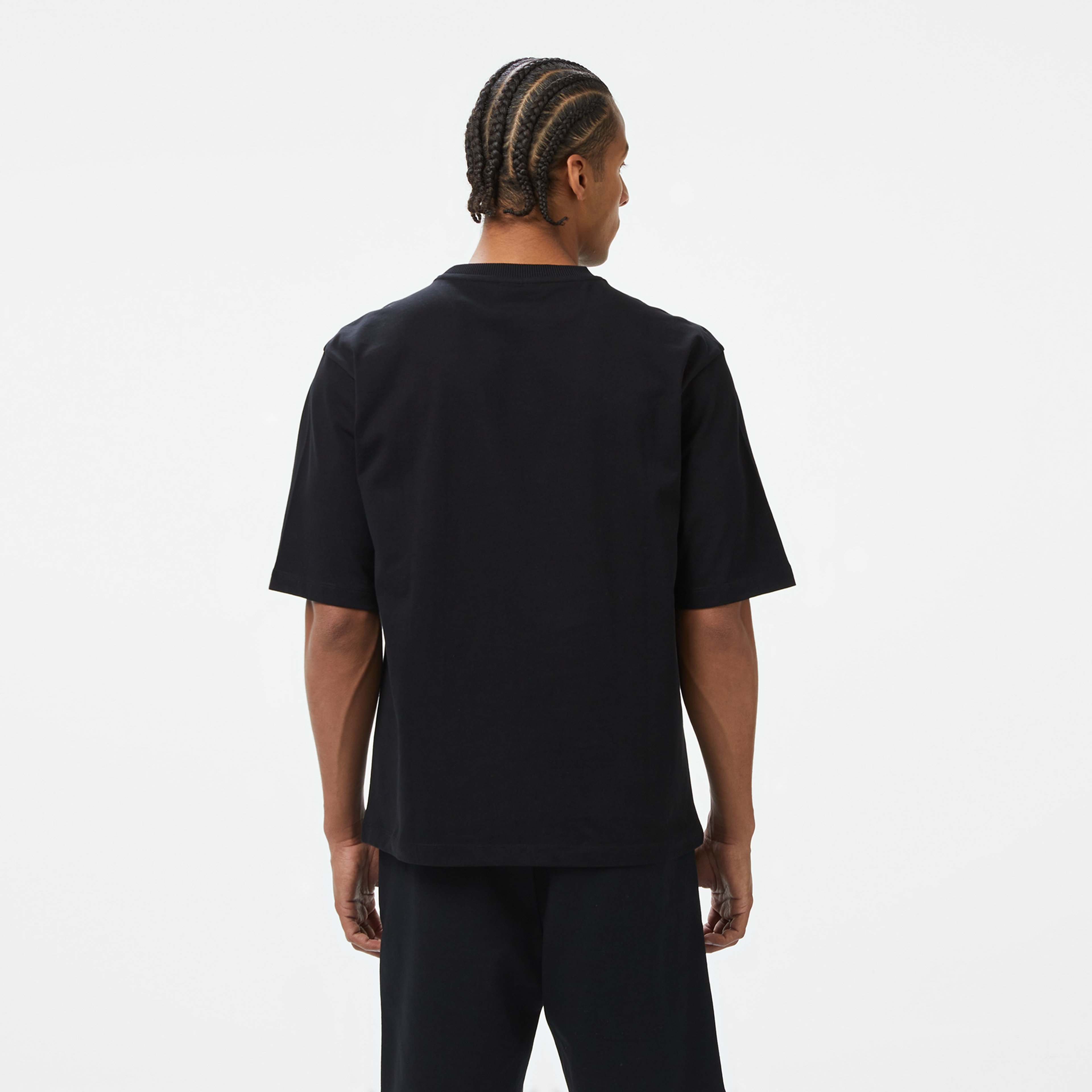 UNITED4 Erkek Siyah T-Shirt