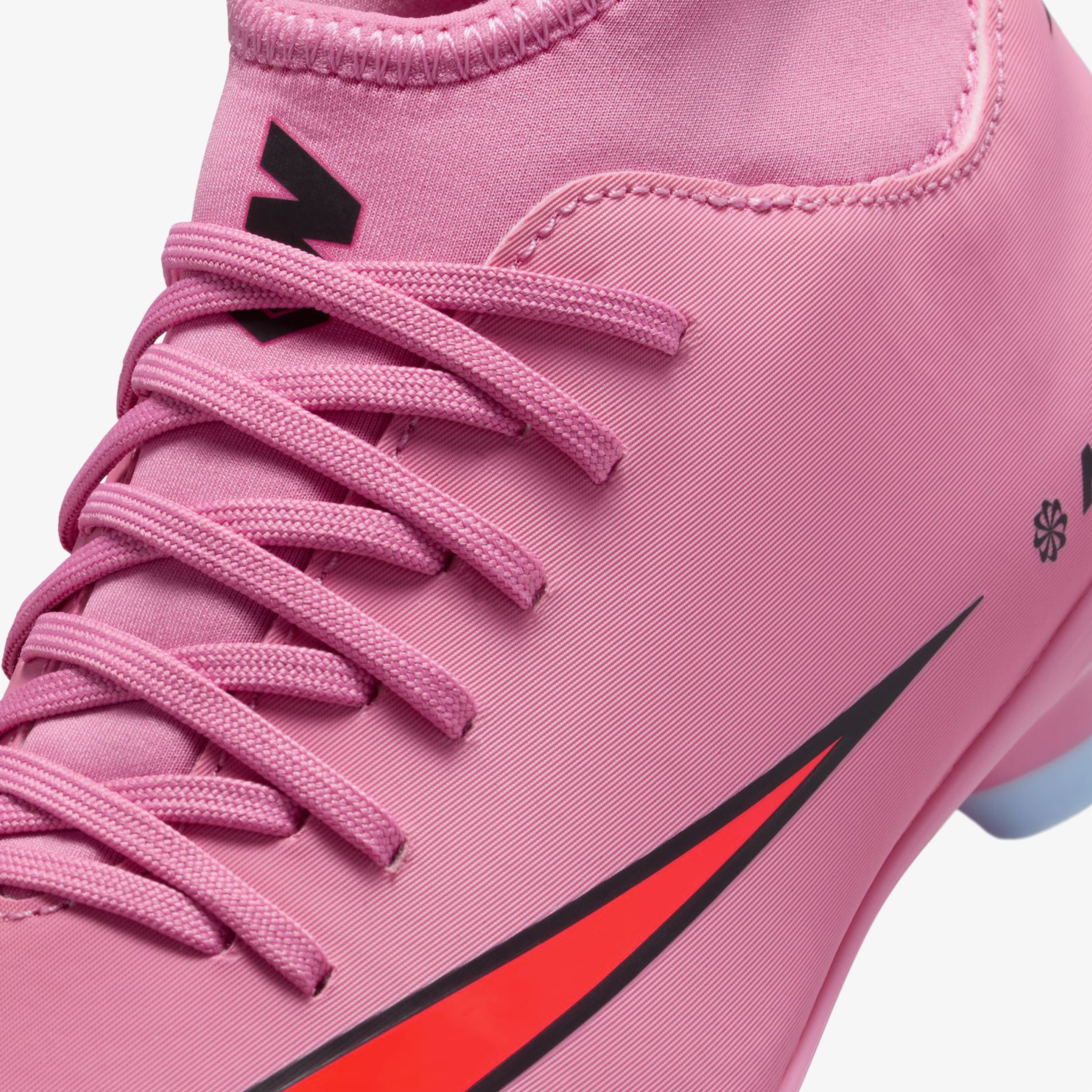 Nike Jr. Mercurial Superfly 10 Club Çocuk Pembe Çim Saha Kramponu