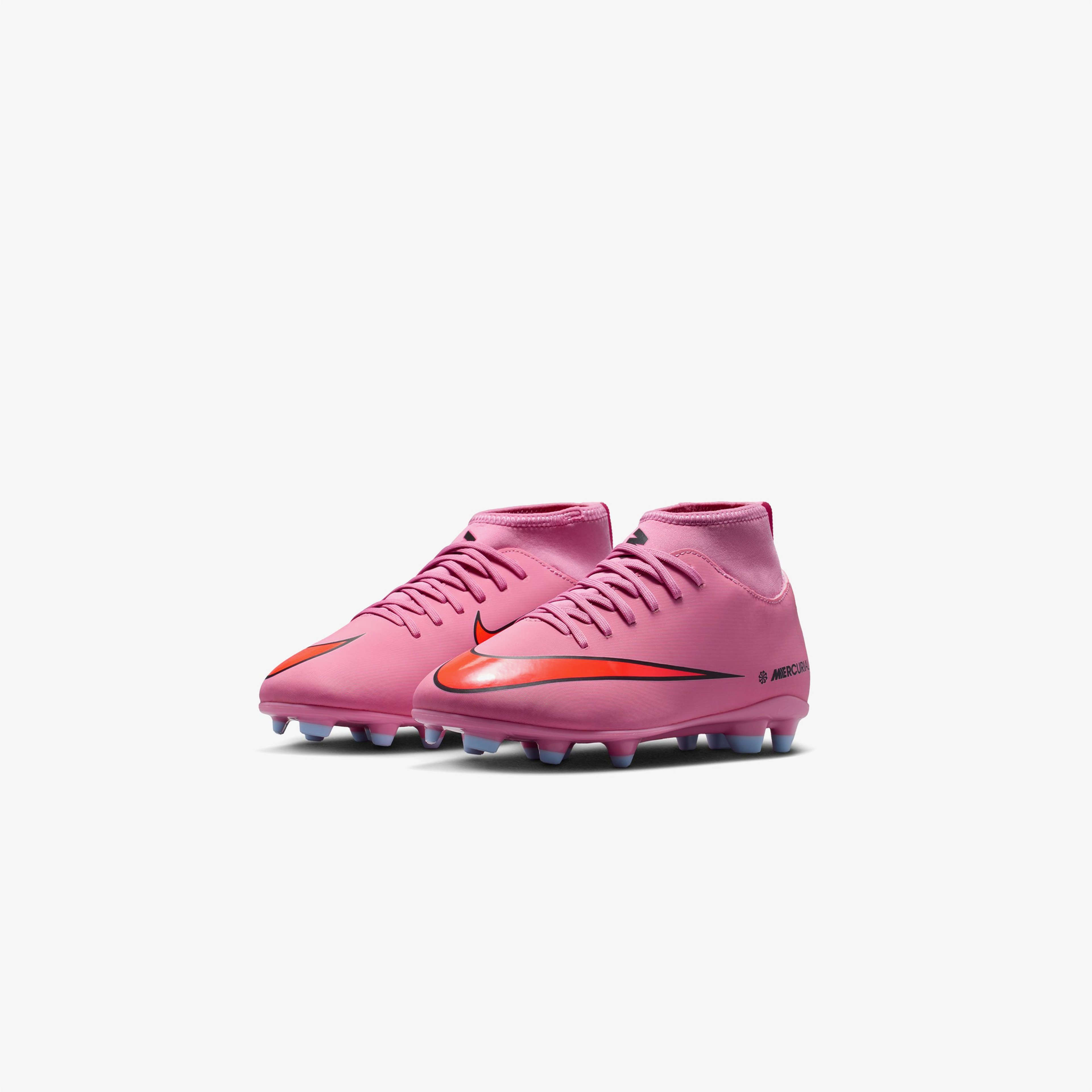Nike Jr. Mercurial Superfly 10 Club Çocuk Pembe Çim Saha Kramponu