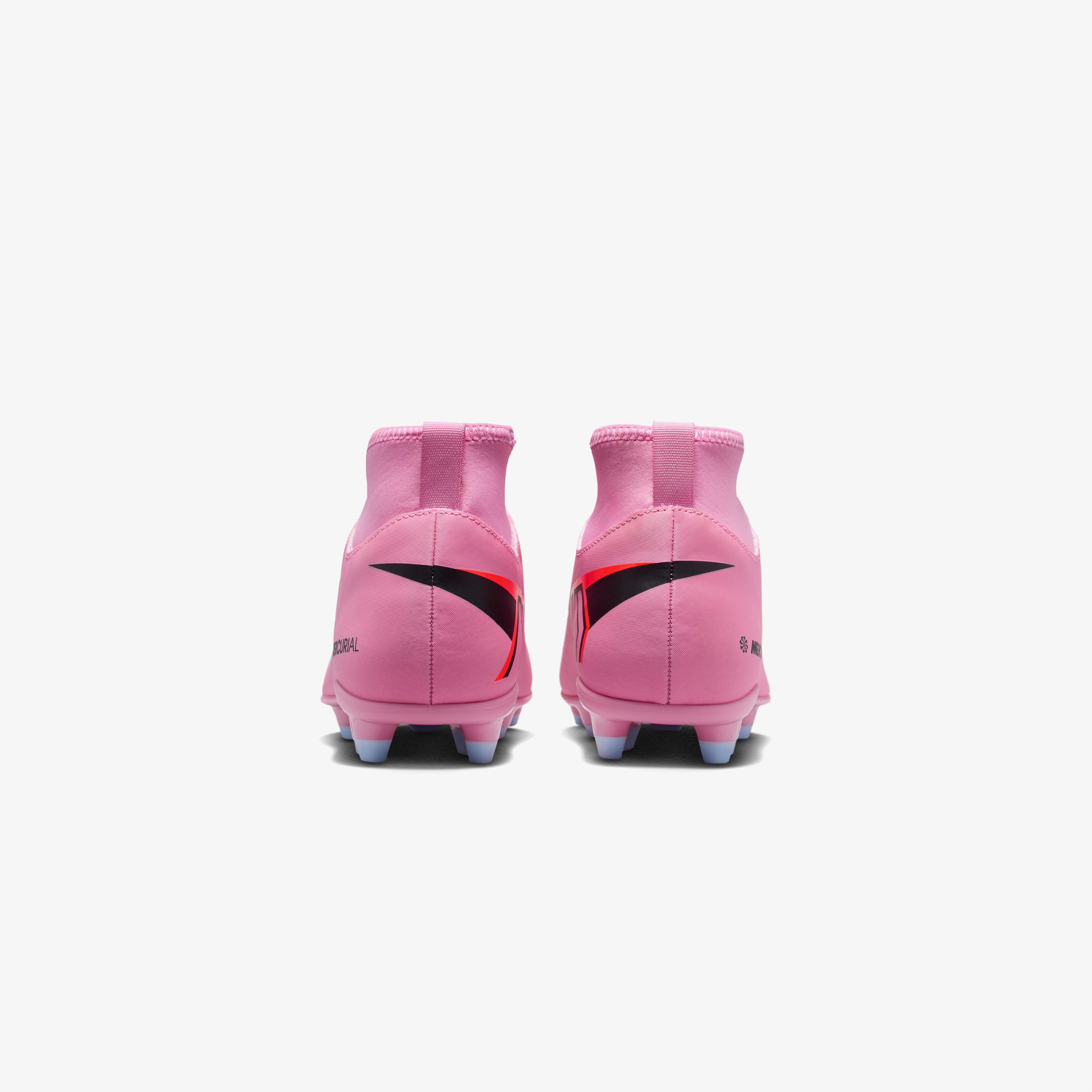Nike Jr. Mercurial Superfly 10 Club Çocuk Pembe Çim Saha Kramponu