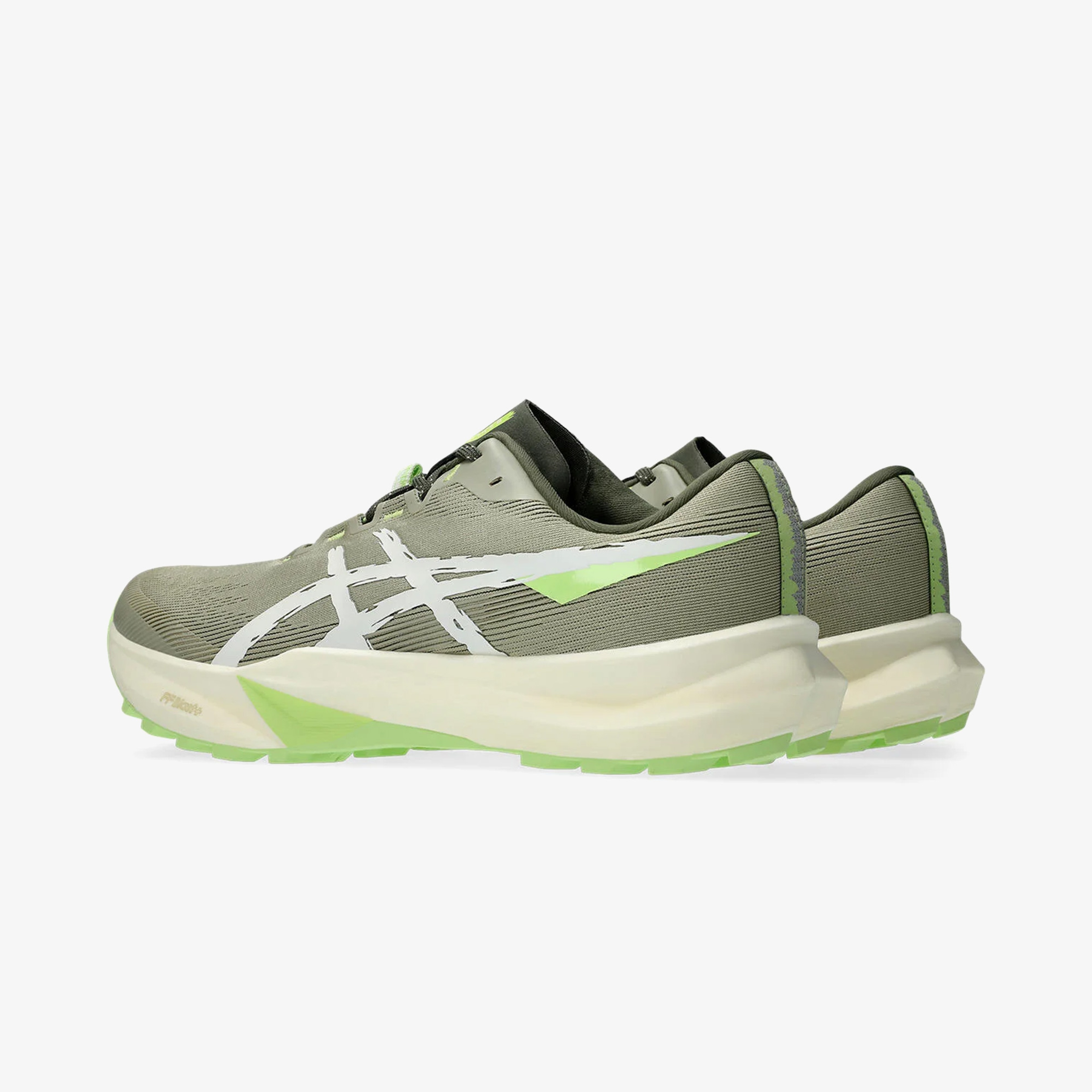 Asics Fuji Lite 6 Erkek Krem Koşu Ayakkabısı
