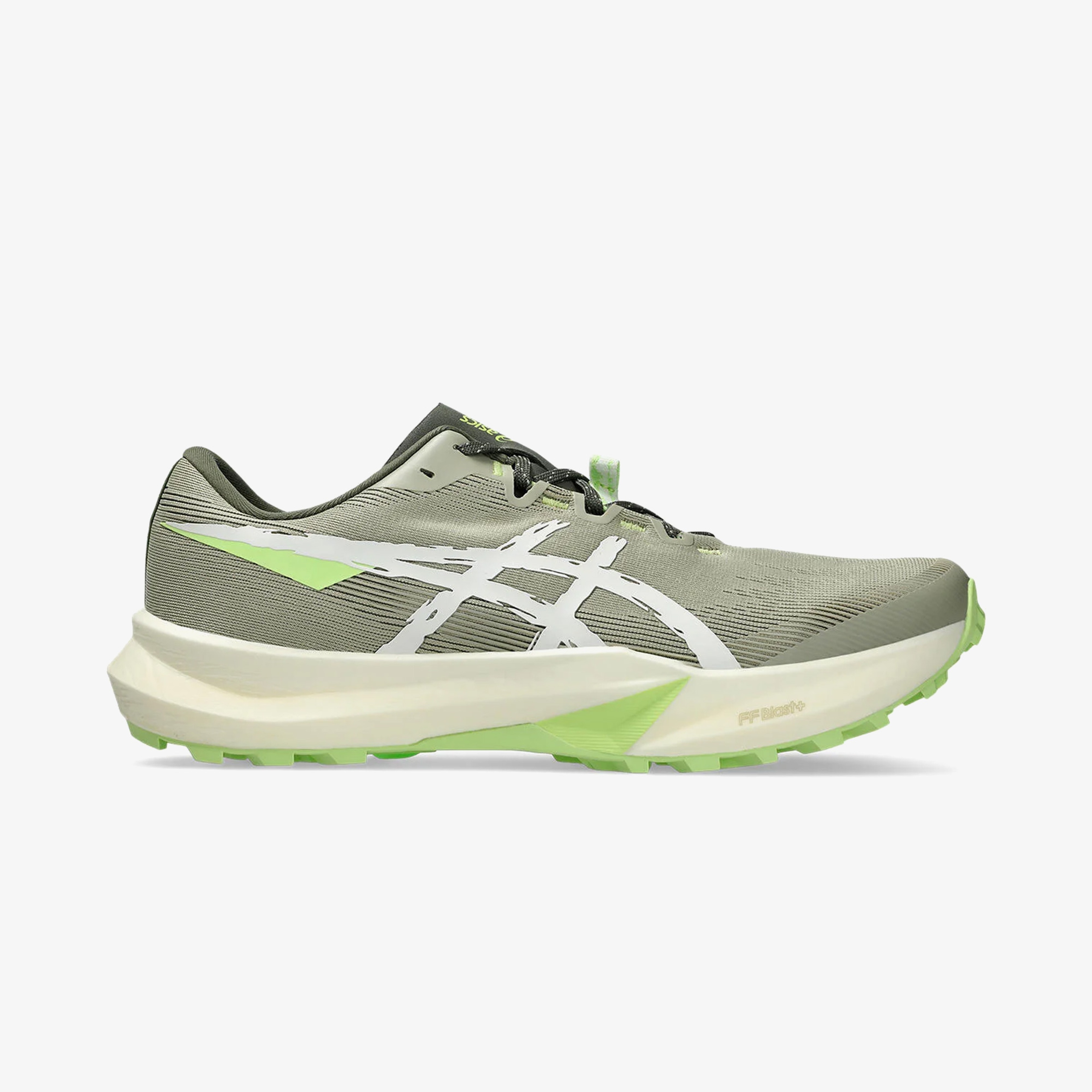 Asics Fuji Lite 6 Erkek Krem Koşu Ayakkabısı