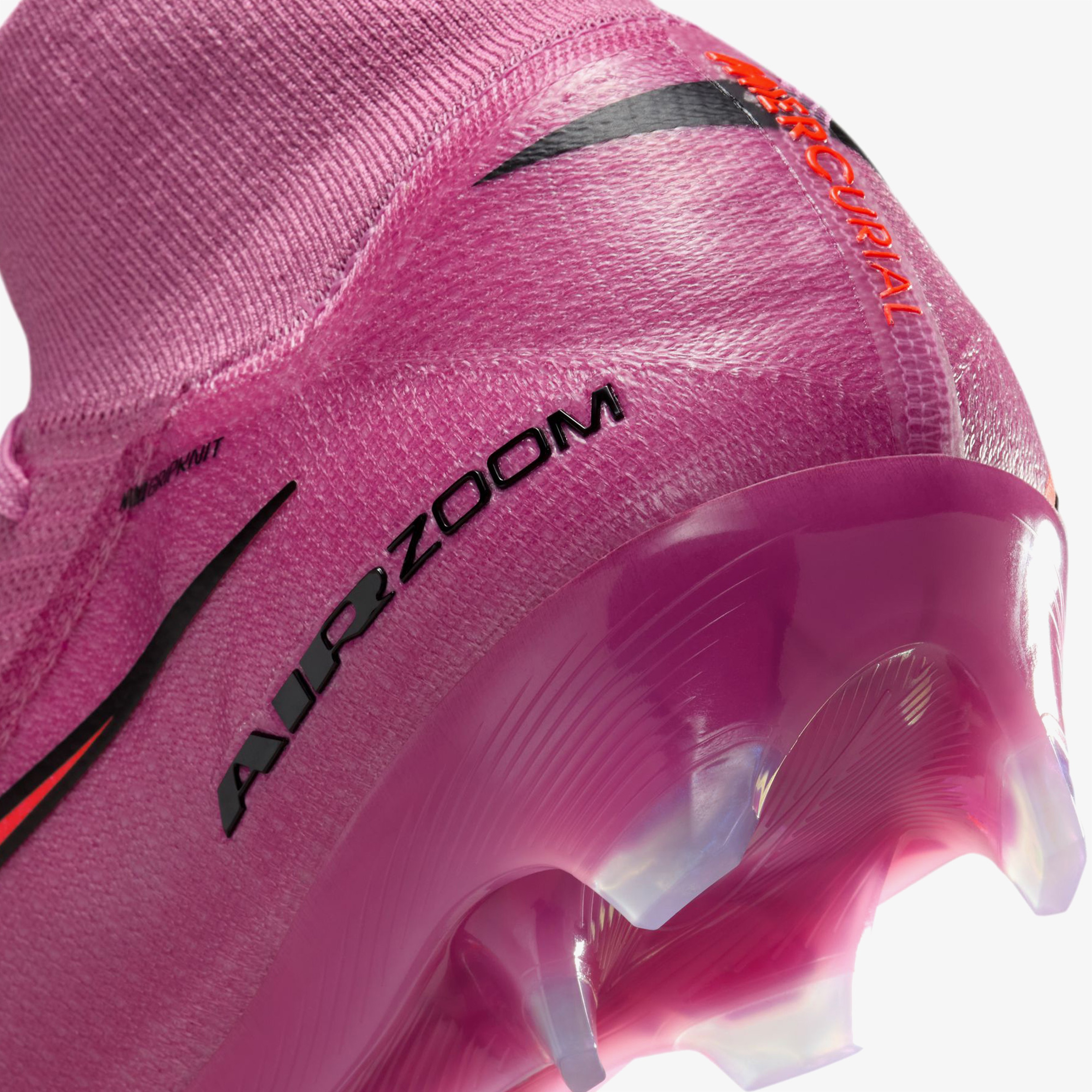Nike Mercurial Superfly 10 Elite Erkek Pembe Çim Saha Kramponu