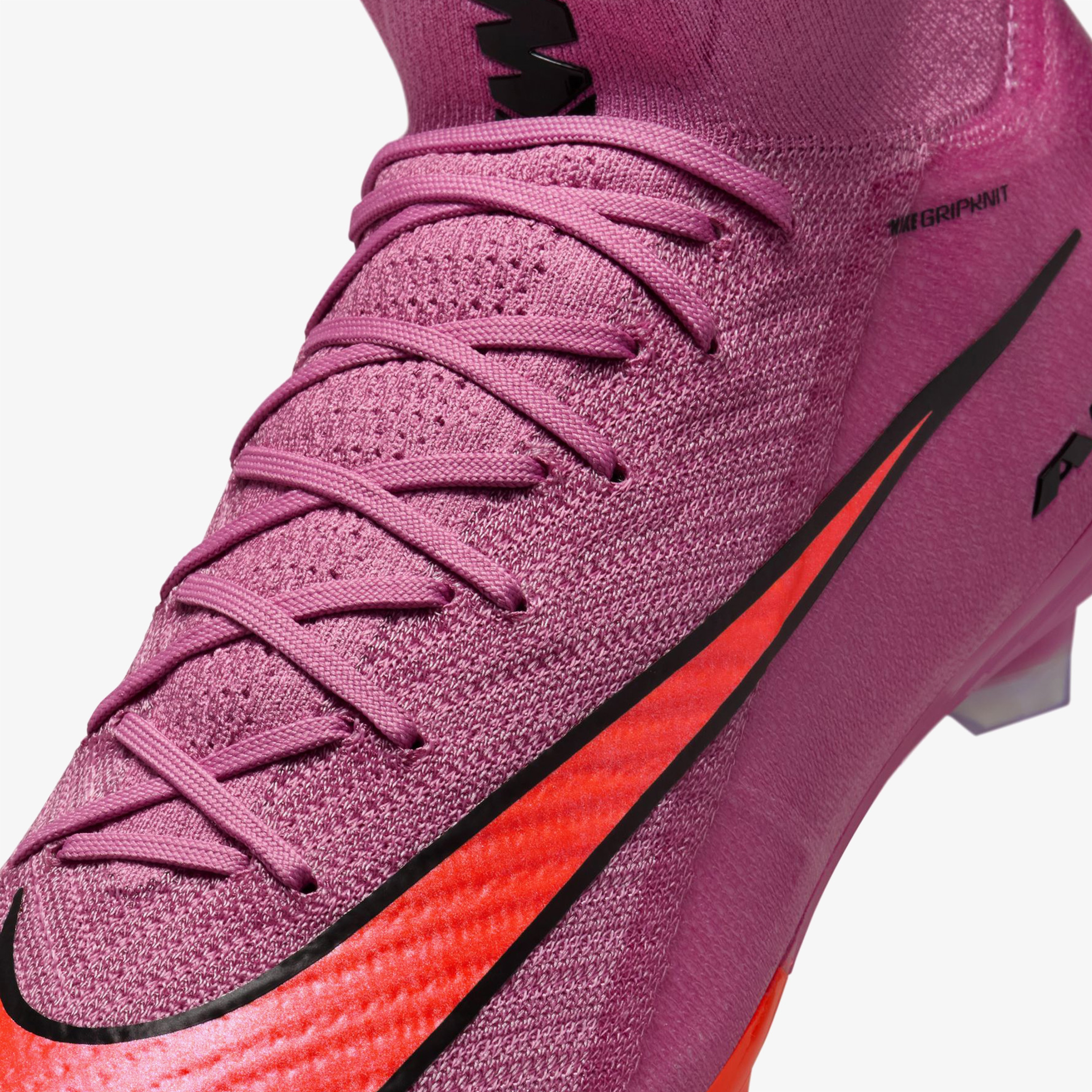 Nike Mercurial Superfly 10 Elite Erkek Pembe Çim Saha Kramponu