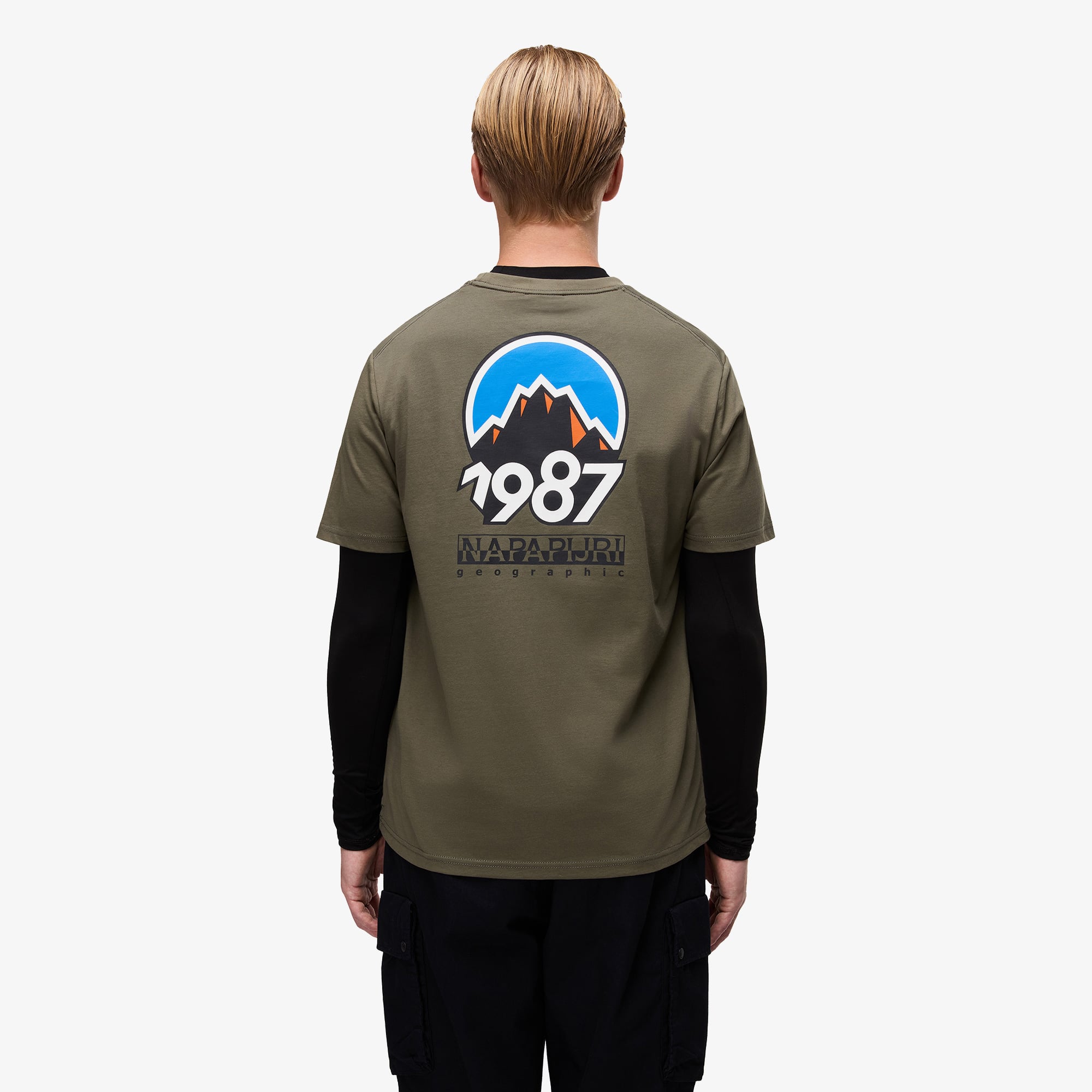 Napapijri Erkek Yeşil T-Shirt