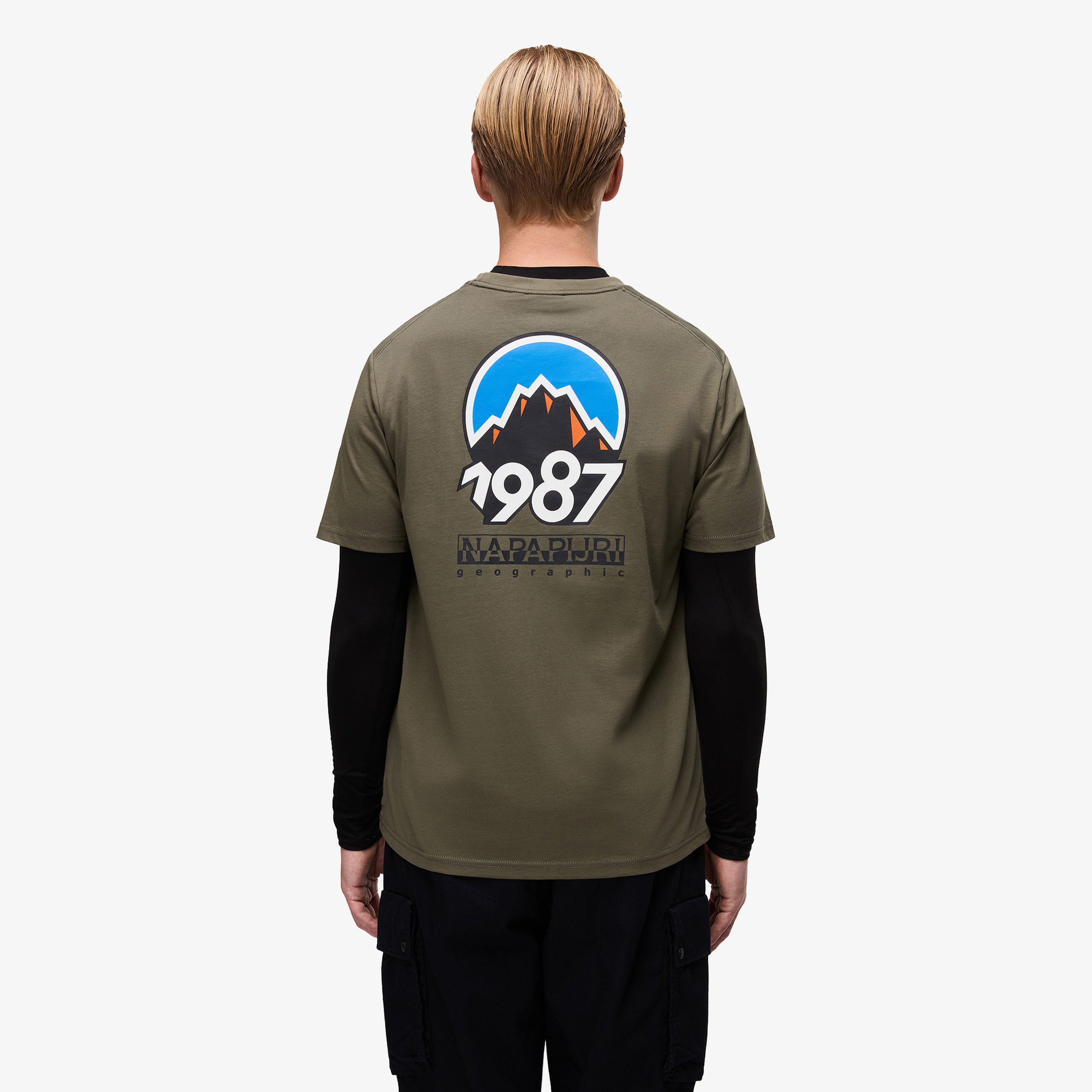 Napapijri Erkek Yeşil T-Shirt