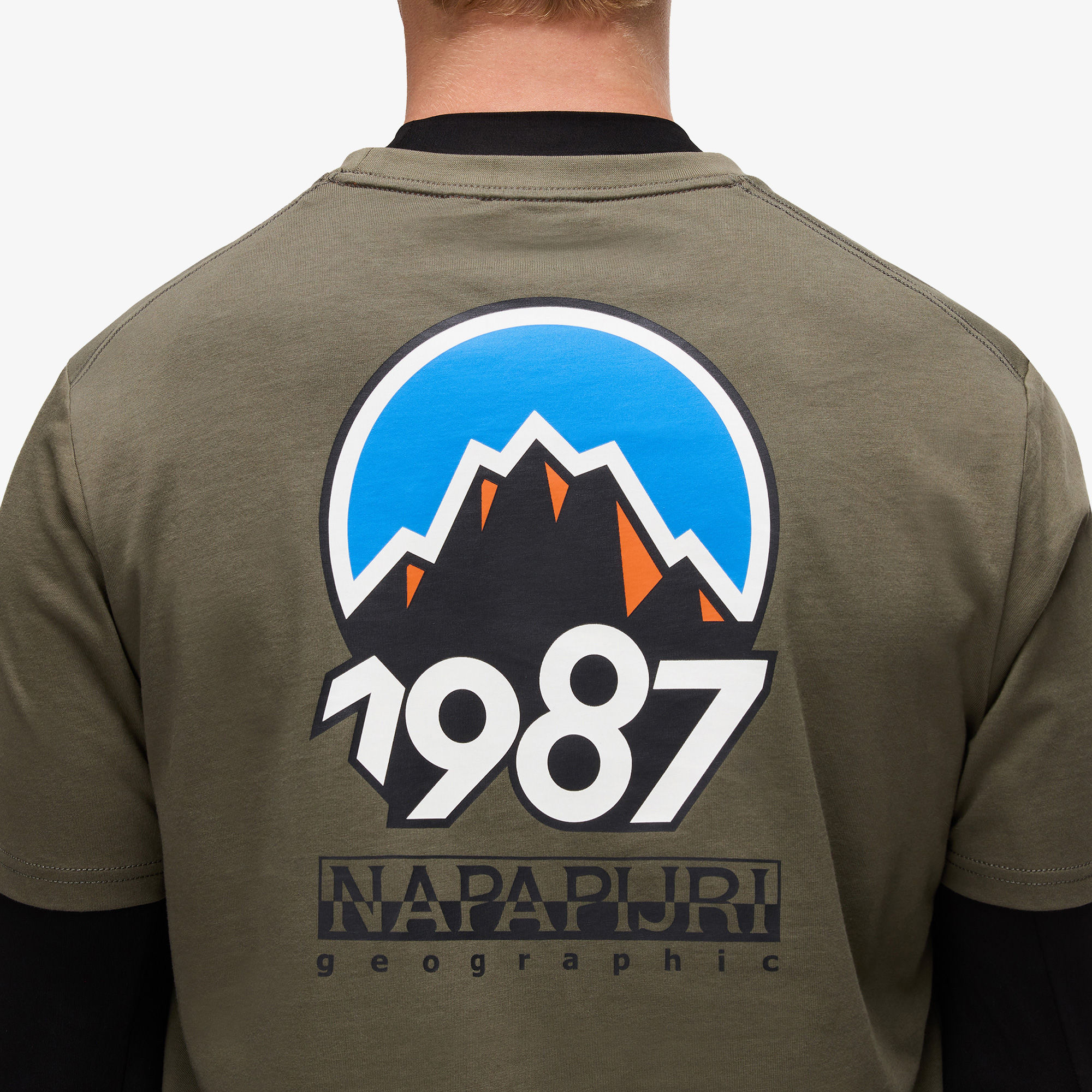 Napapijri Erkek Yeşil T-Shirt