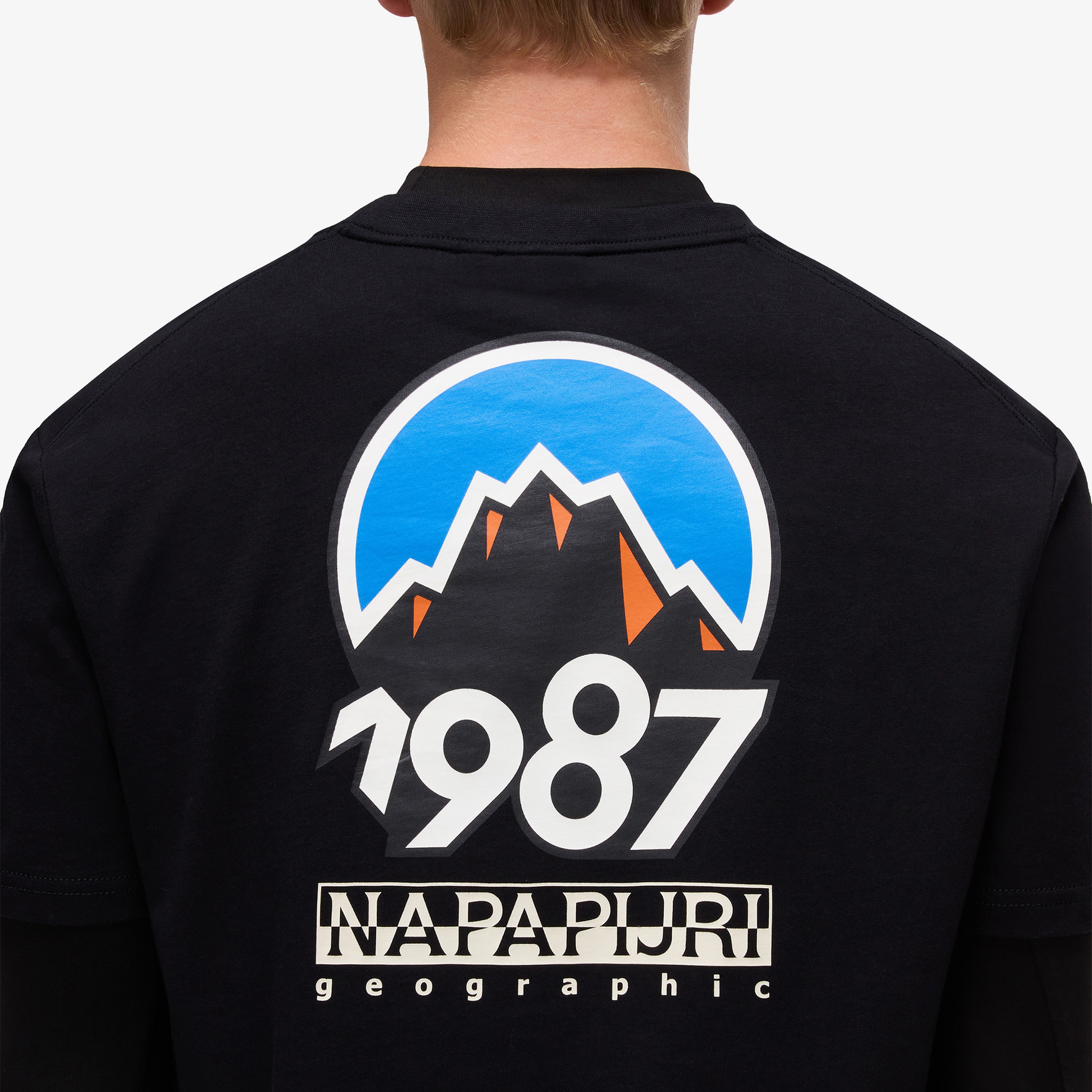 Napapijri Erkek Siyah T-Shirt