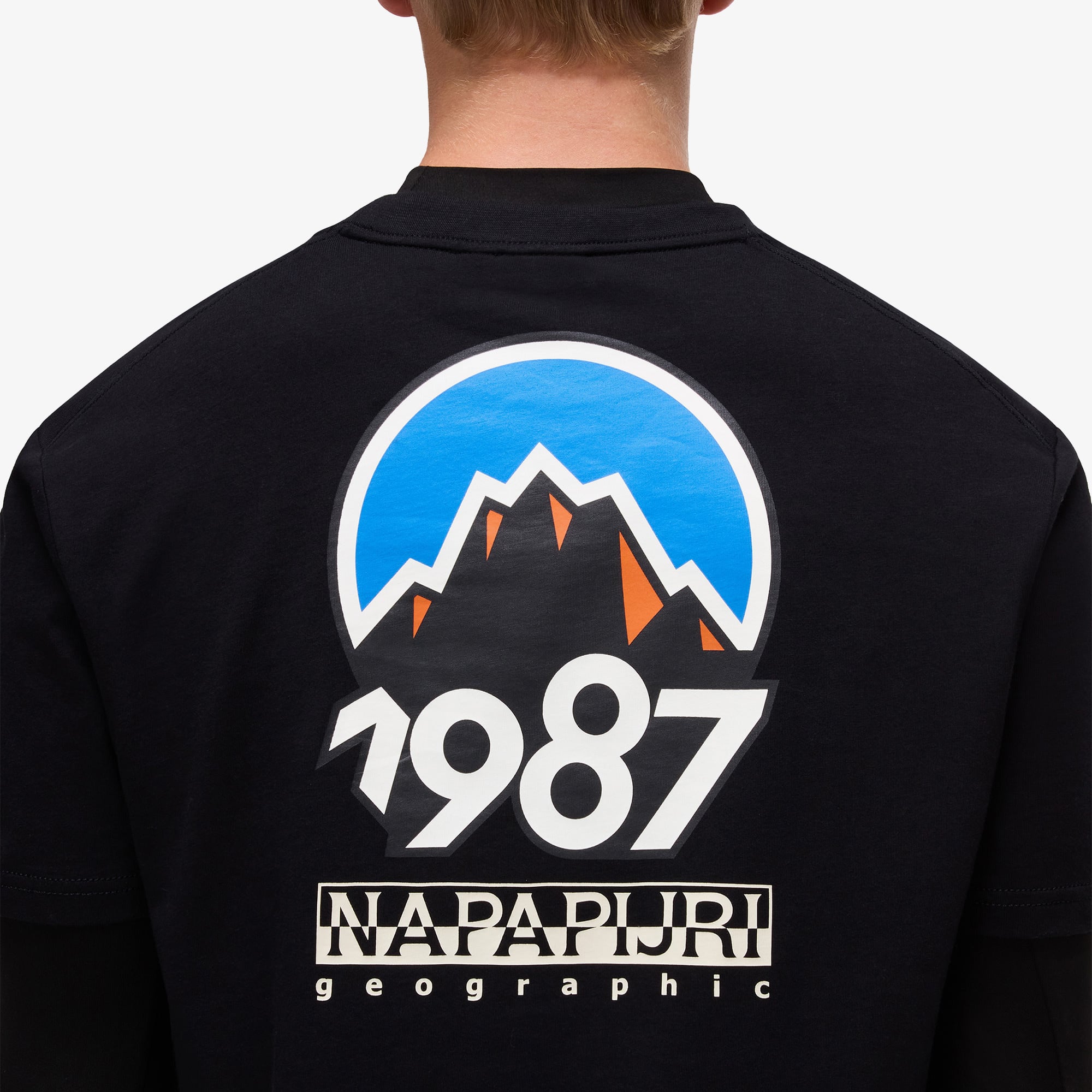 Napapijri Erkek Siyah T-Shirt
