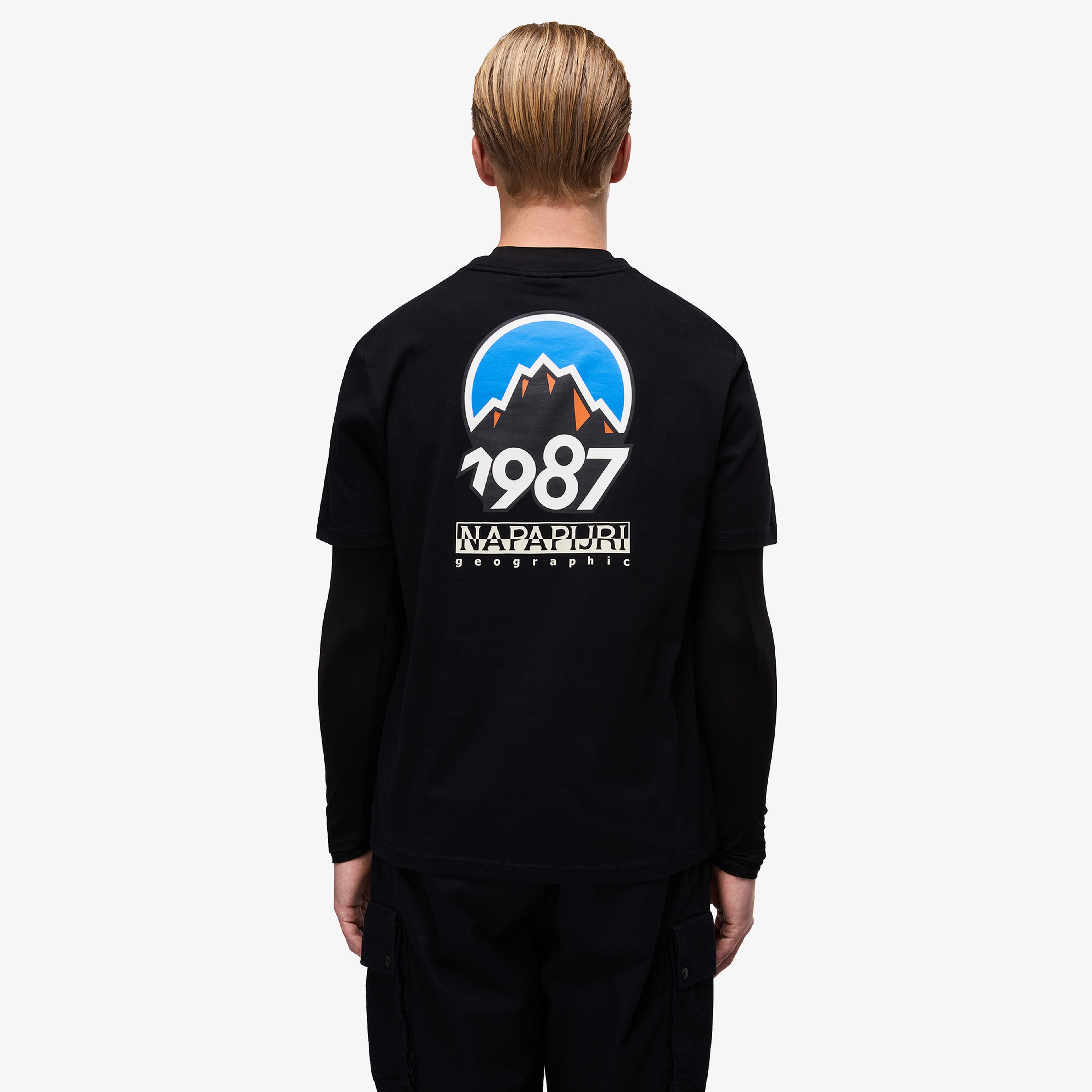 Napapijri Erkek Siyah T-Shirt