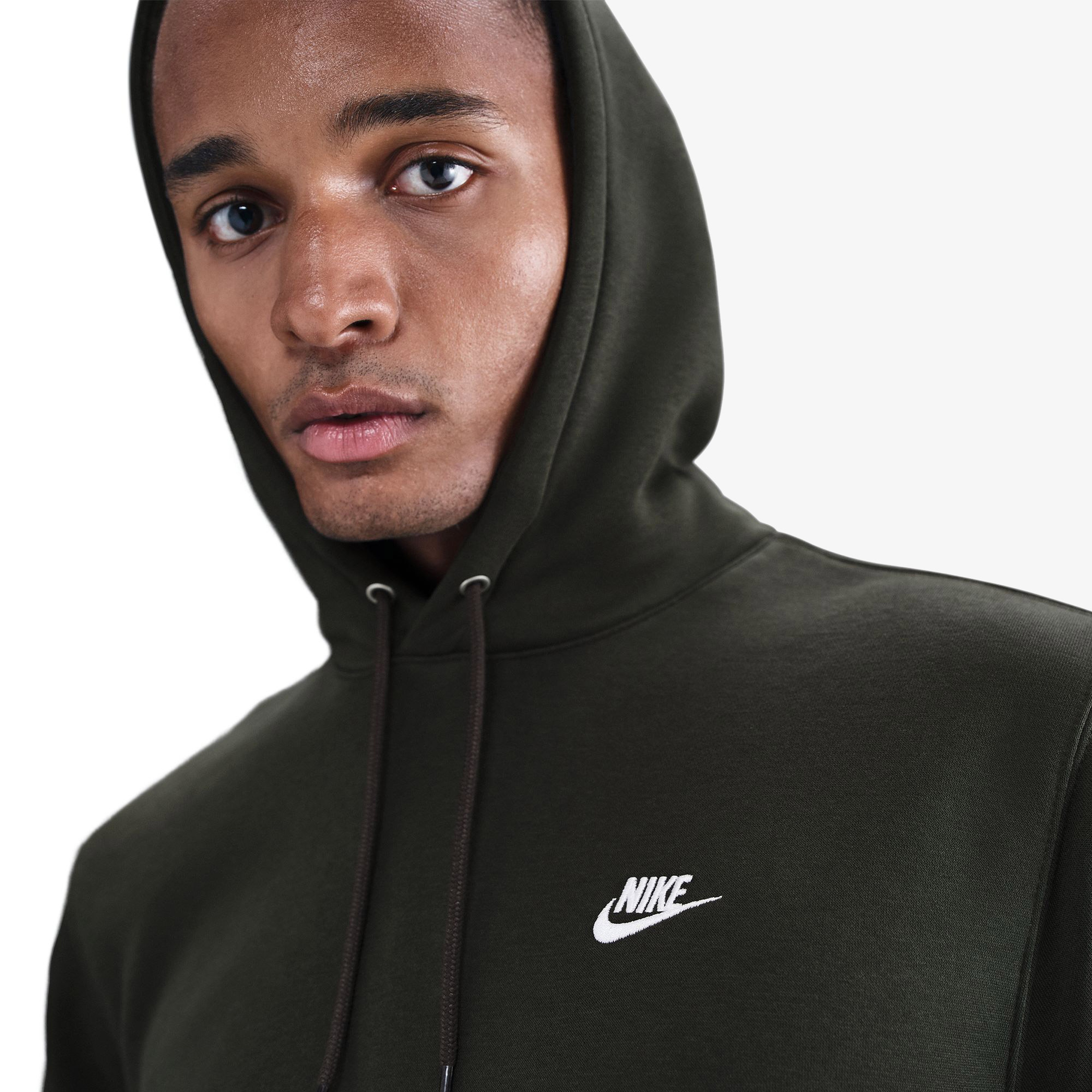 Nike Club Erkek Haki Sweatshirt