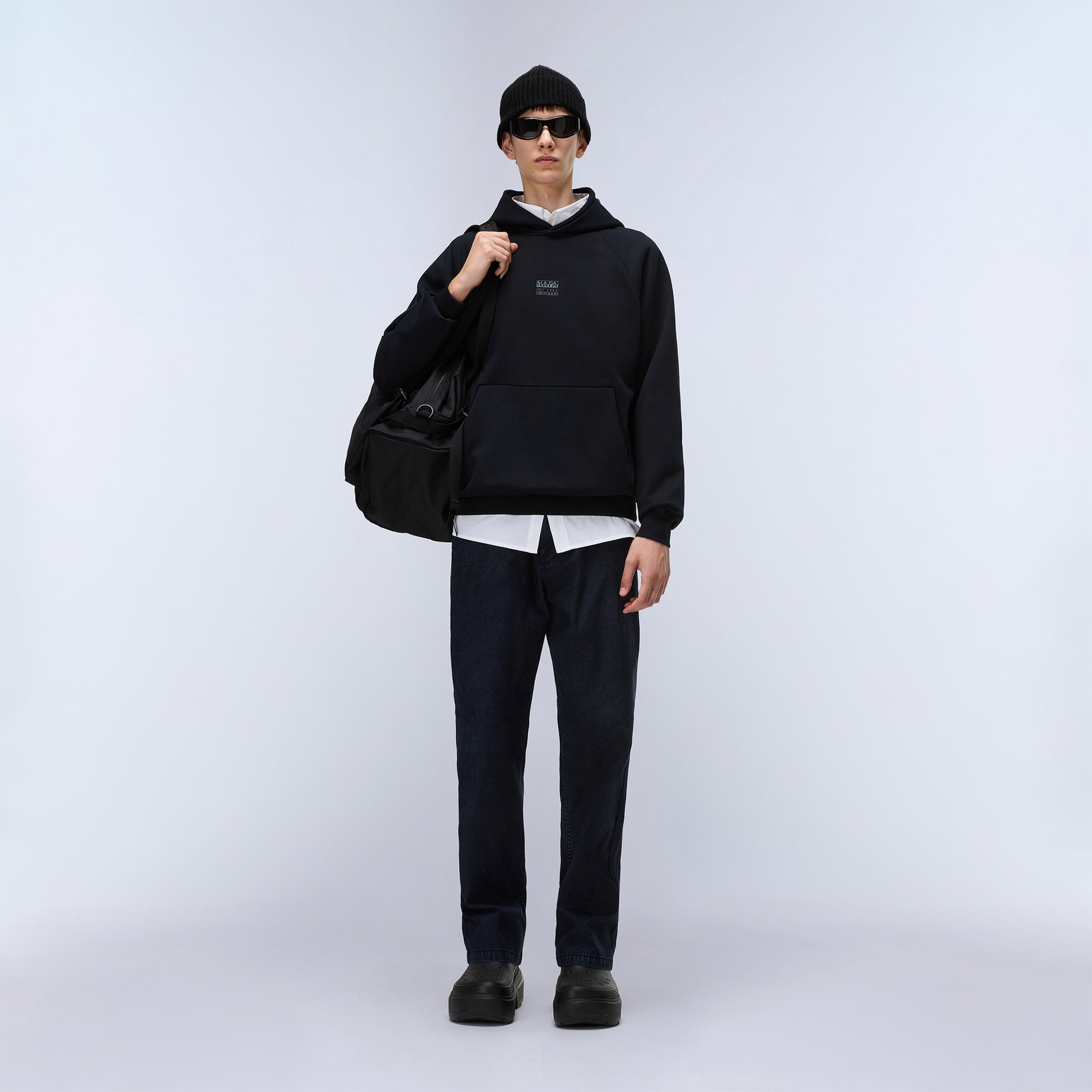 Napapijri Erkek Siyah Sweatshirt