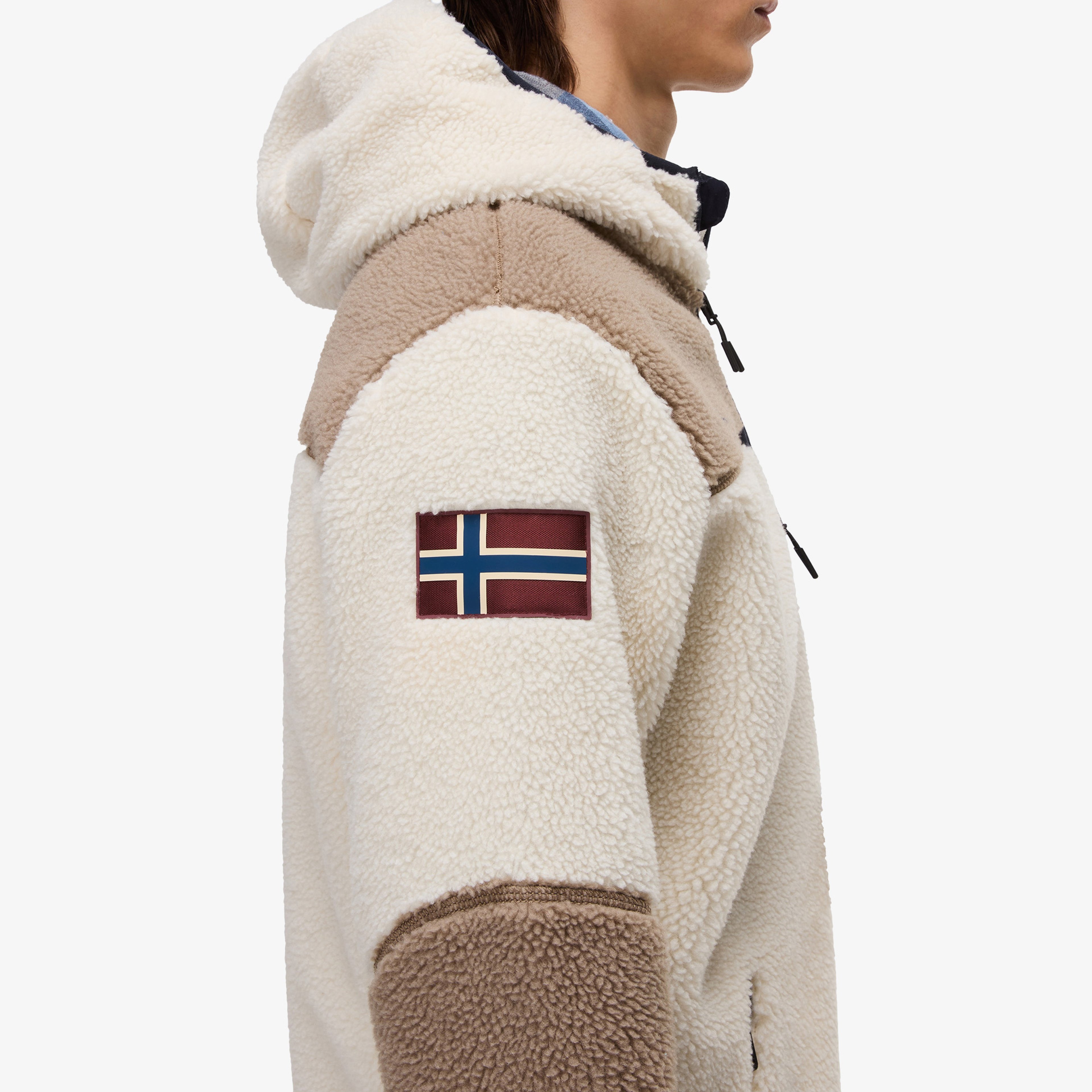 Napapijri Erkek Krem Sweatshirt