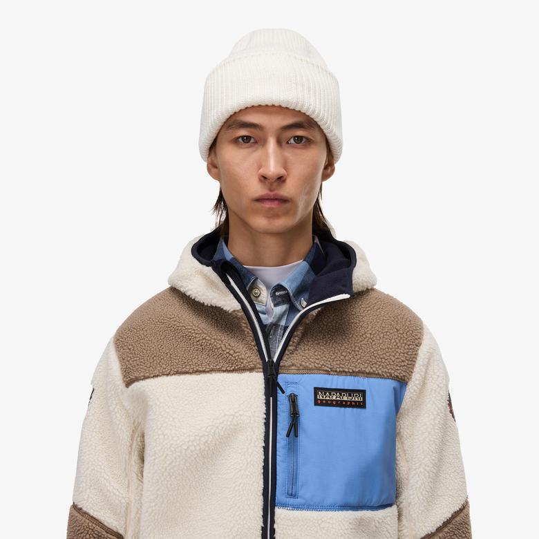 Napapijri Erkek Krem Sweatshirt