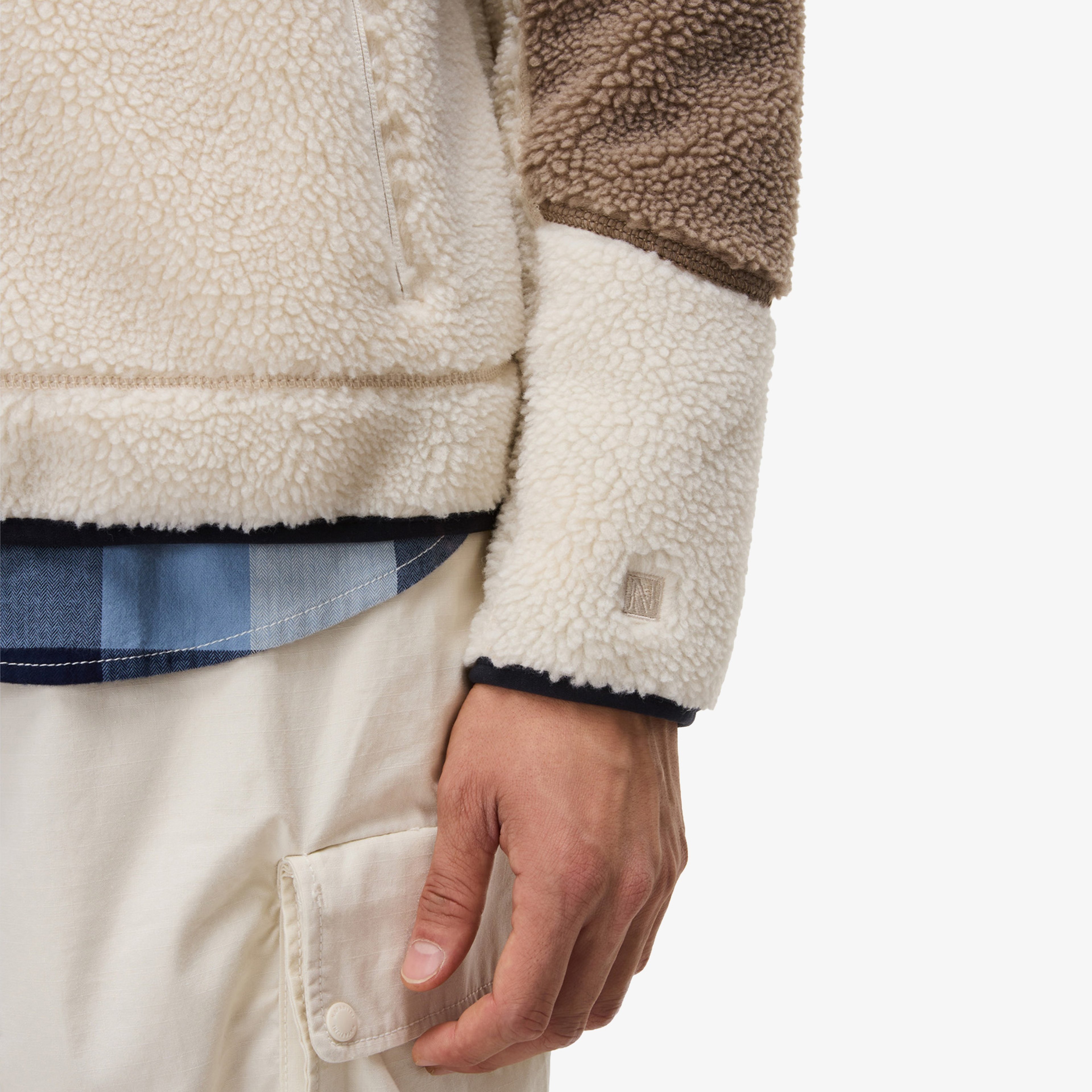 Napapijri Erkek Krem Sweatshirt