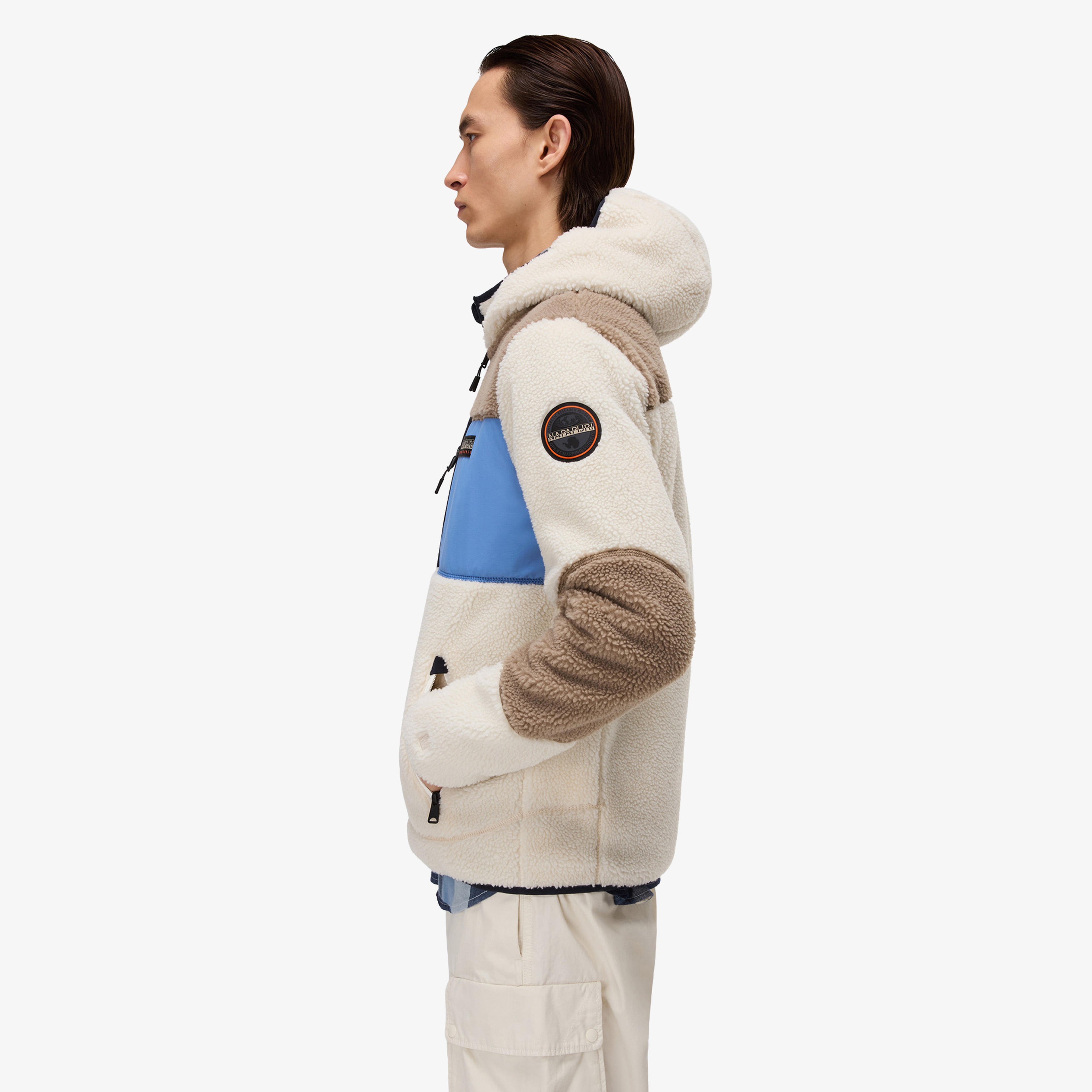 Napapijri Erkek Krem Sweatshirt