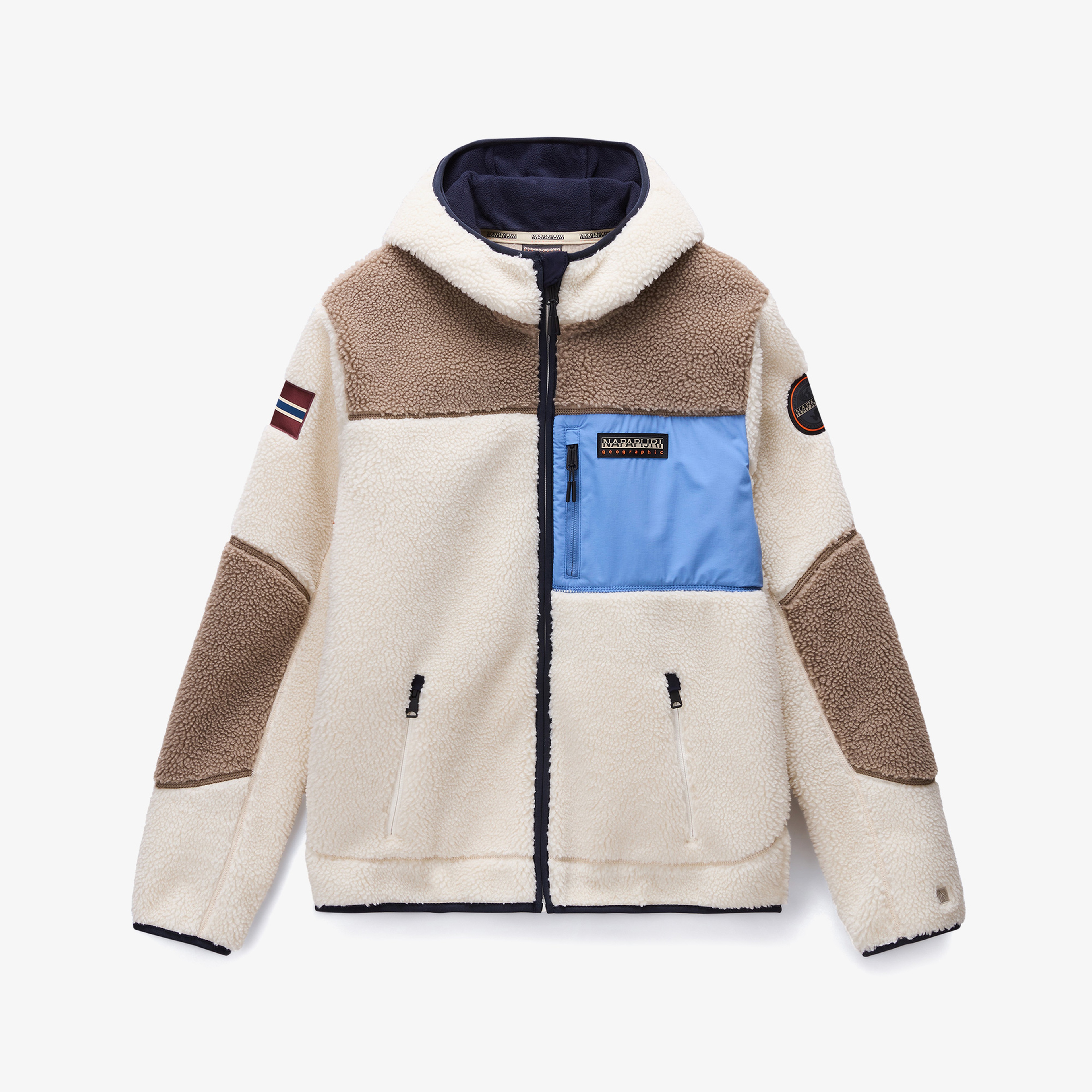 Napapijri Erkek Krem Sweatshirt