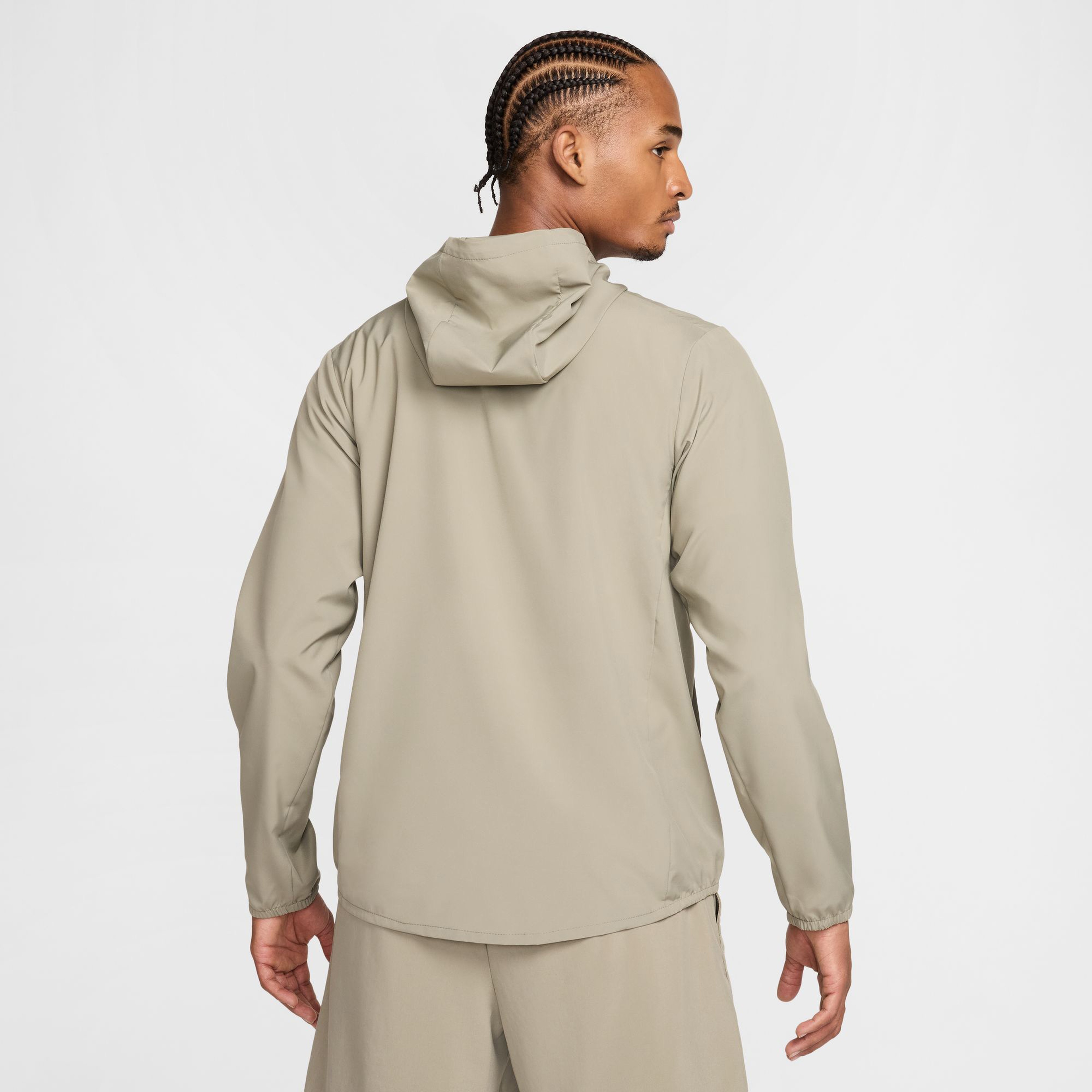 Nike Form Erkek Haki Antrenman Yağmurluğu