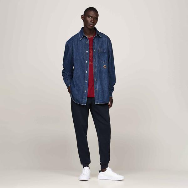 Tommy Hilfiger Erkek Mavi Eşofman Altı