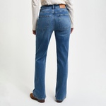 GANT Kadın Mavi Slim Fit Flare Jean Pantolon