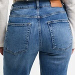 GANT Kadın Mavi Slim Fit Flare Jean Pantolon