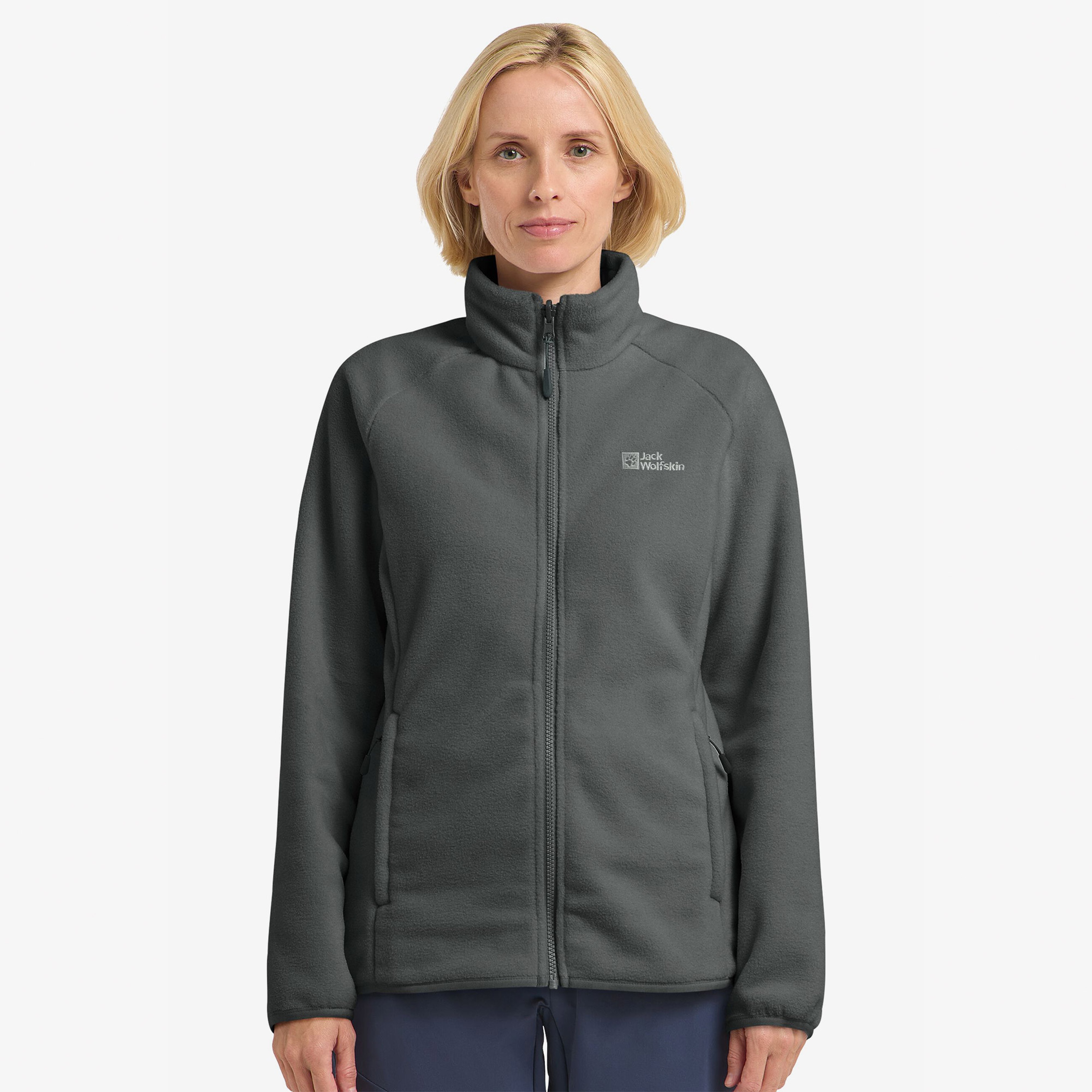 Jack Wolfskin Moonrise Kadın Yeşil Outdoor Polar