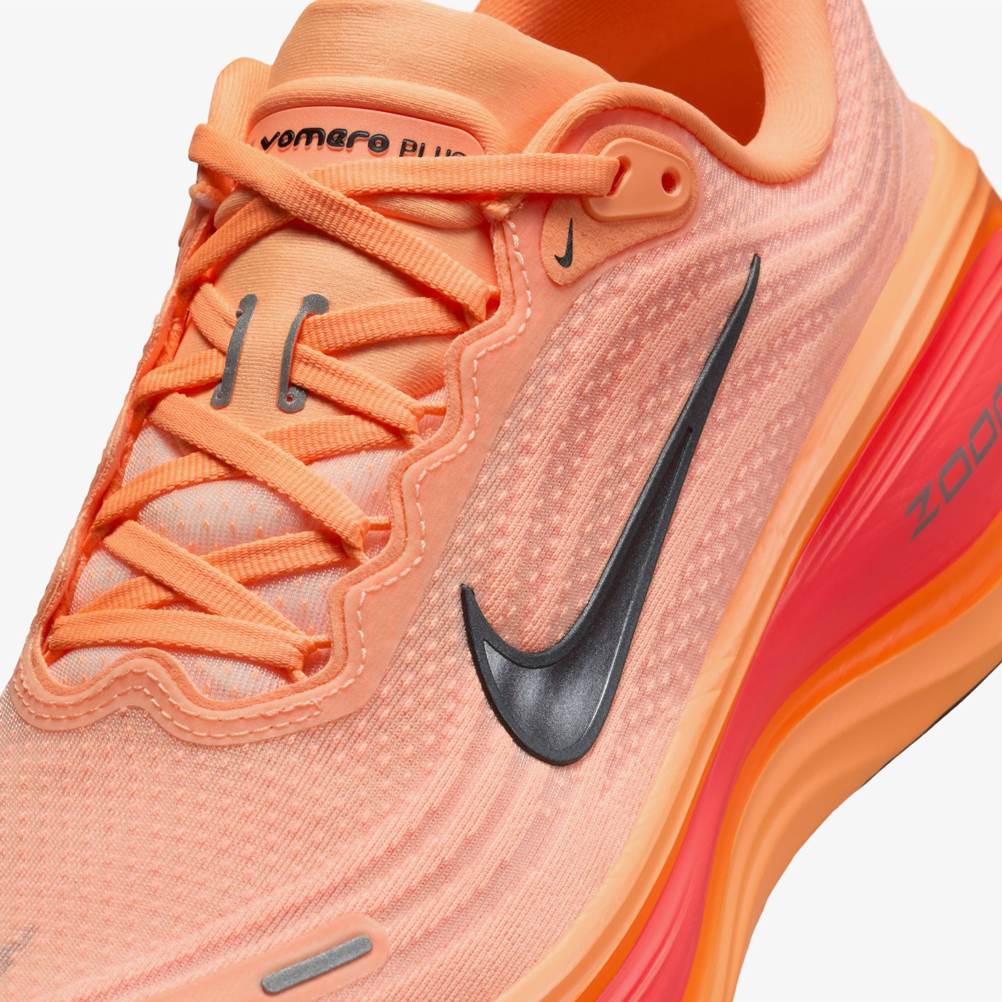 Nike Vomero Plus Erkek Turuncu Koşu Ayakkabısı
