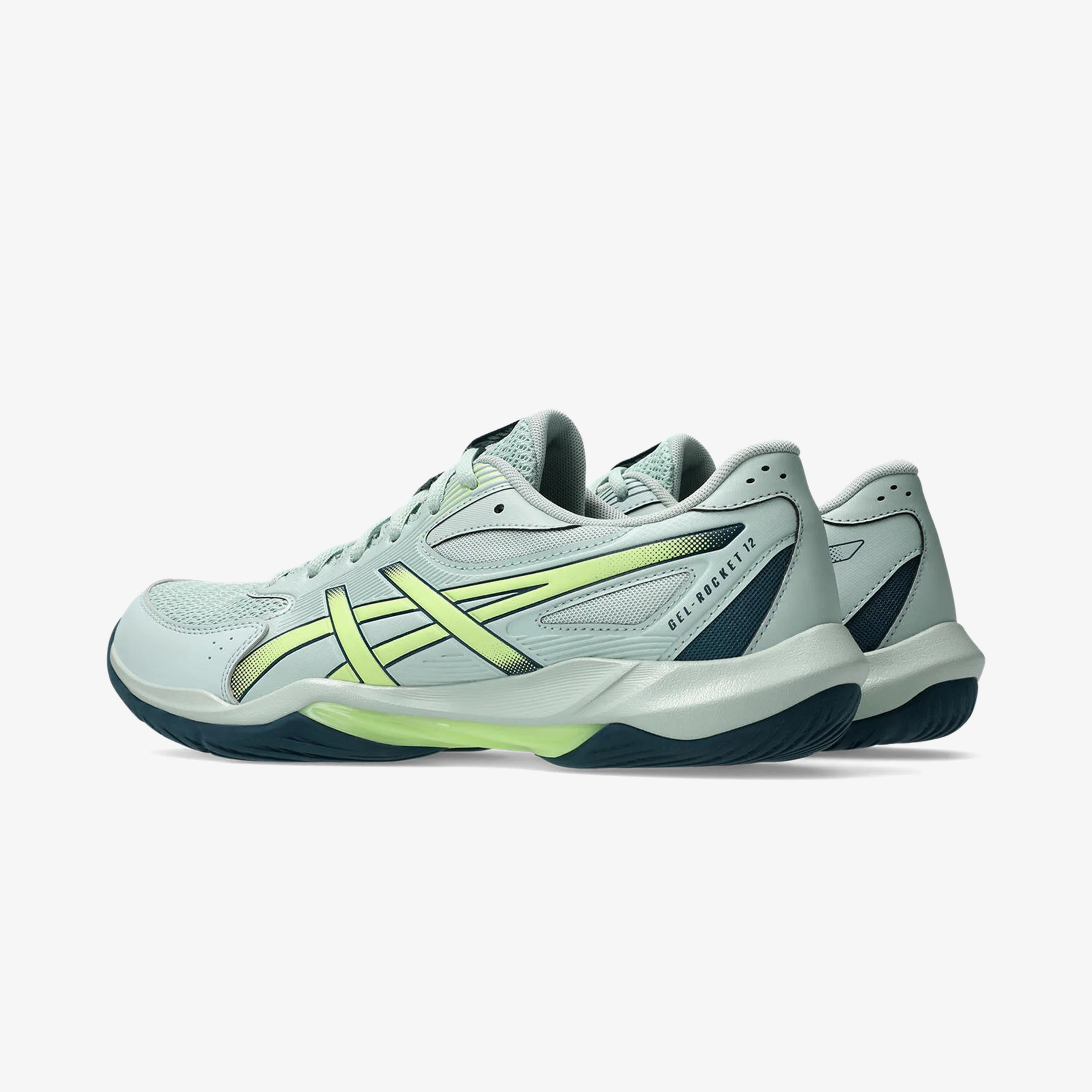 Asics Gel-Rocket 12 Erkek Yeşil Voleybol Ayakkabısı