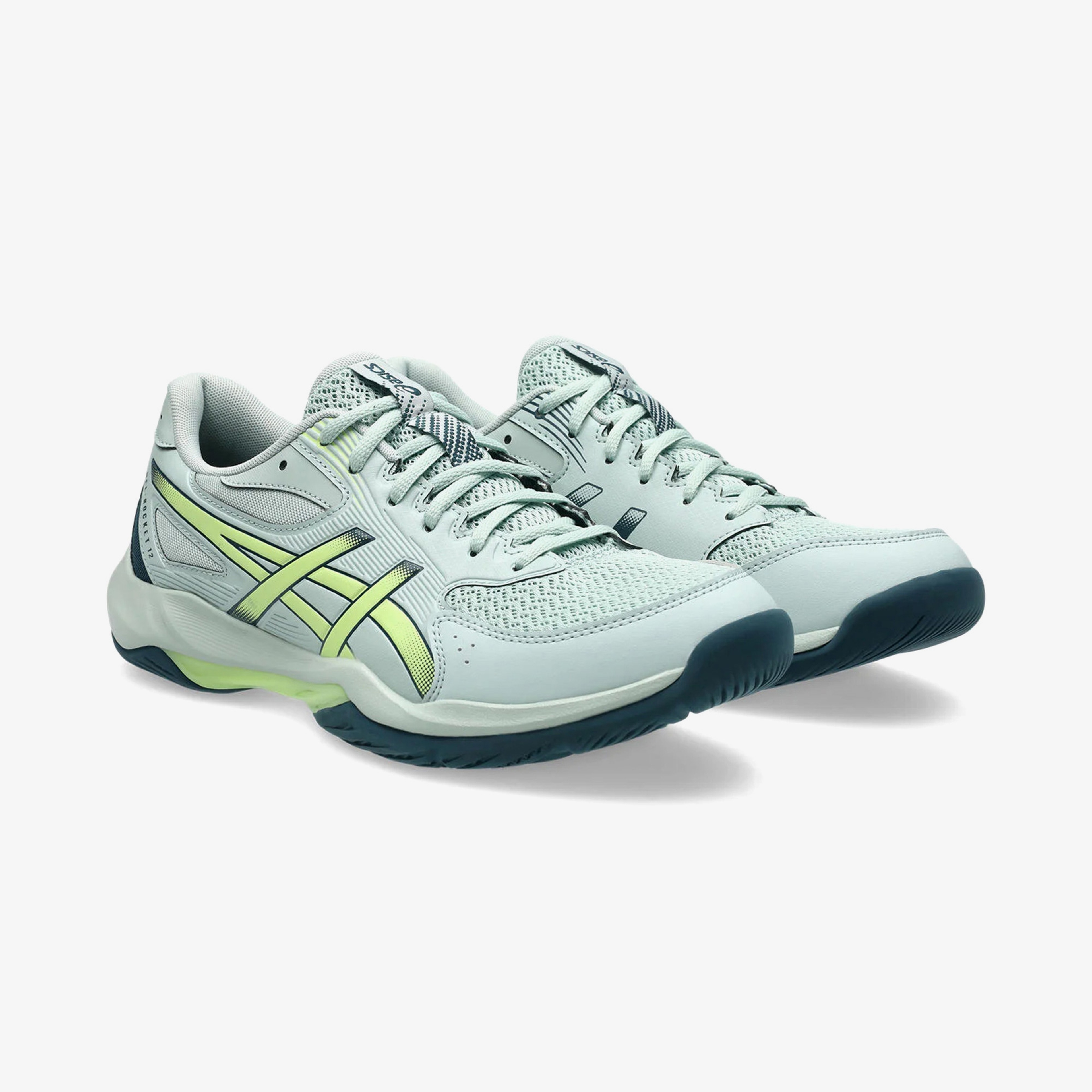 Asics Gel-Rocket 12 Erkek Yeşil Voleybol Ayakkabısı