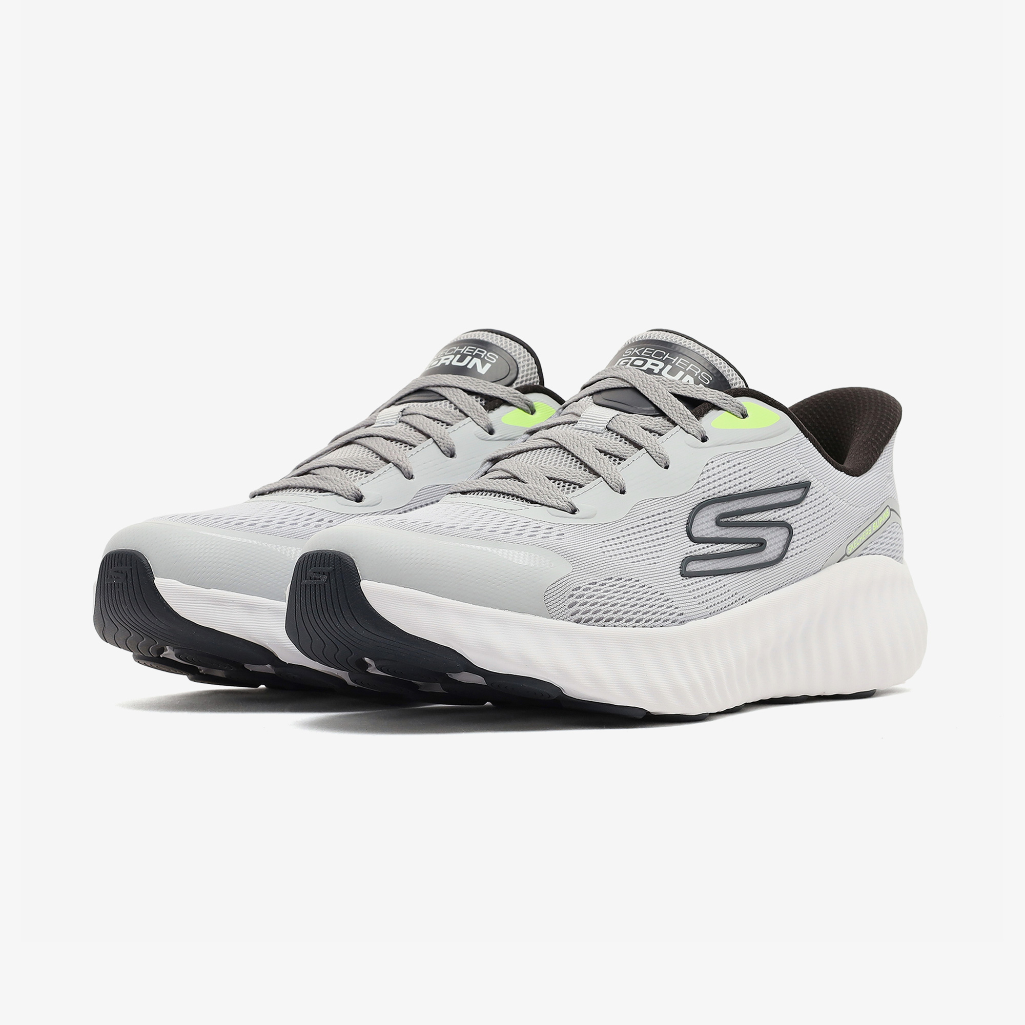 Skechers Go Run Now Erkek Gri Koşu Ayakkabısı