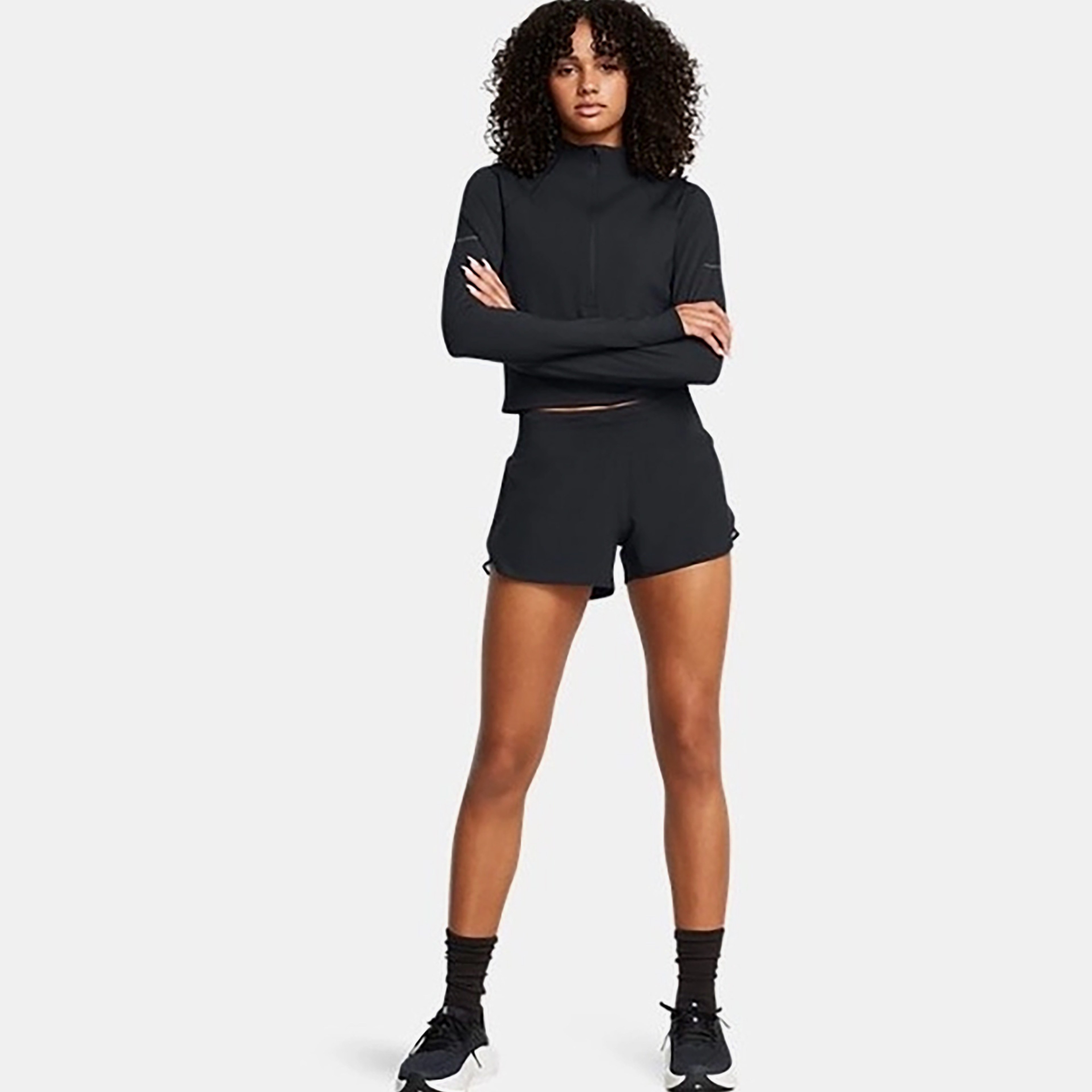 Under Armour Kadın Launch Pro 3inch Kadın Siyah Şort