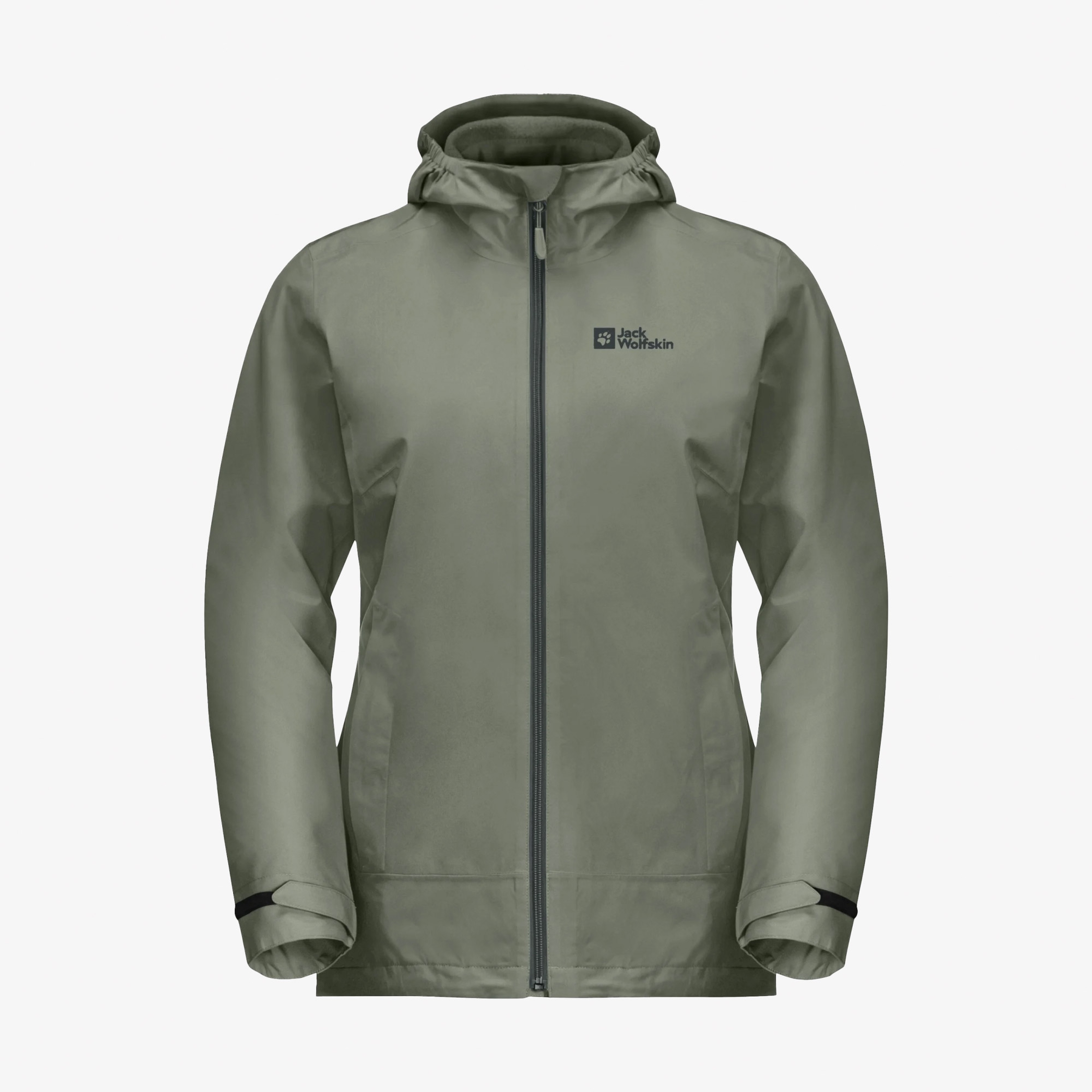 Jack Wolfskin Moonrise 3in1 Kadın Yeşil Ceket