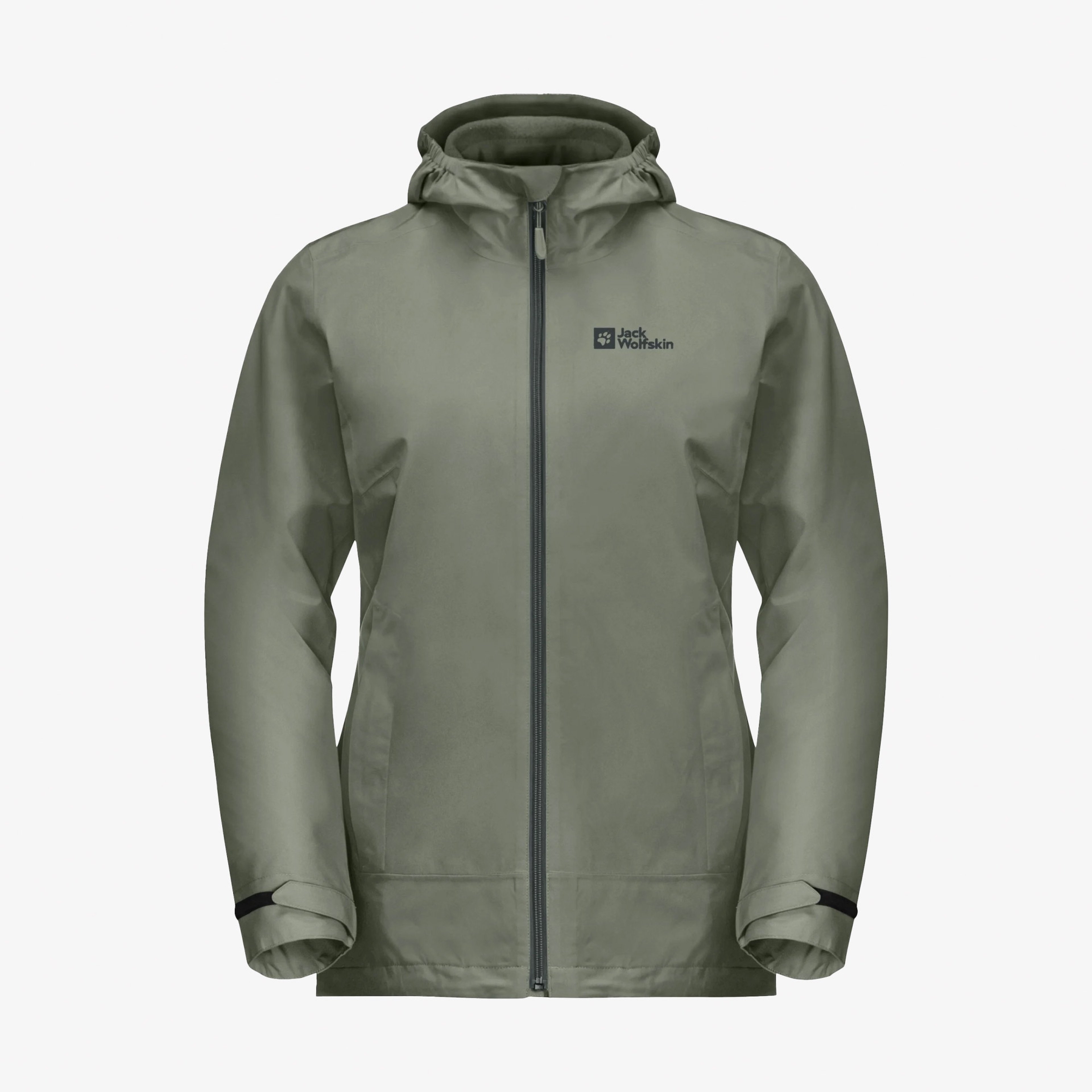 Jack Wolfskin Moonrise 3in1 Kadın Yeşil Ceket