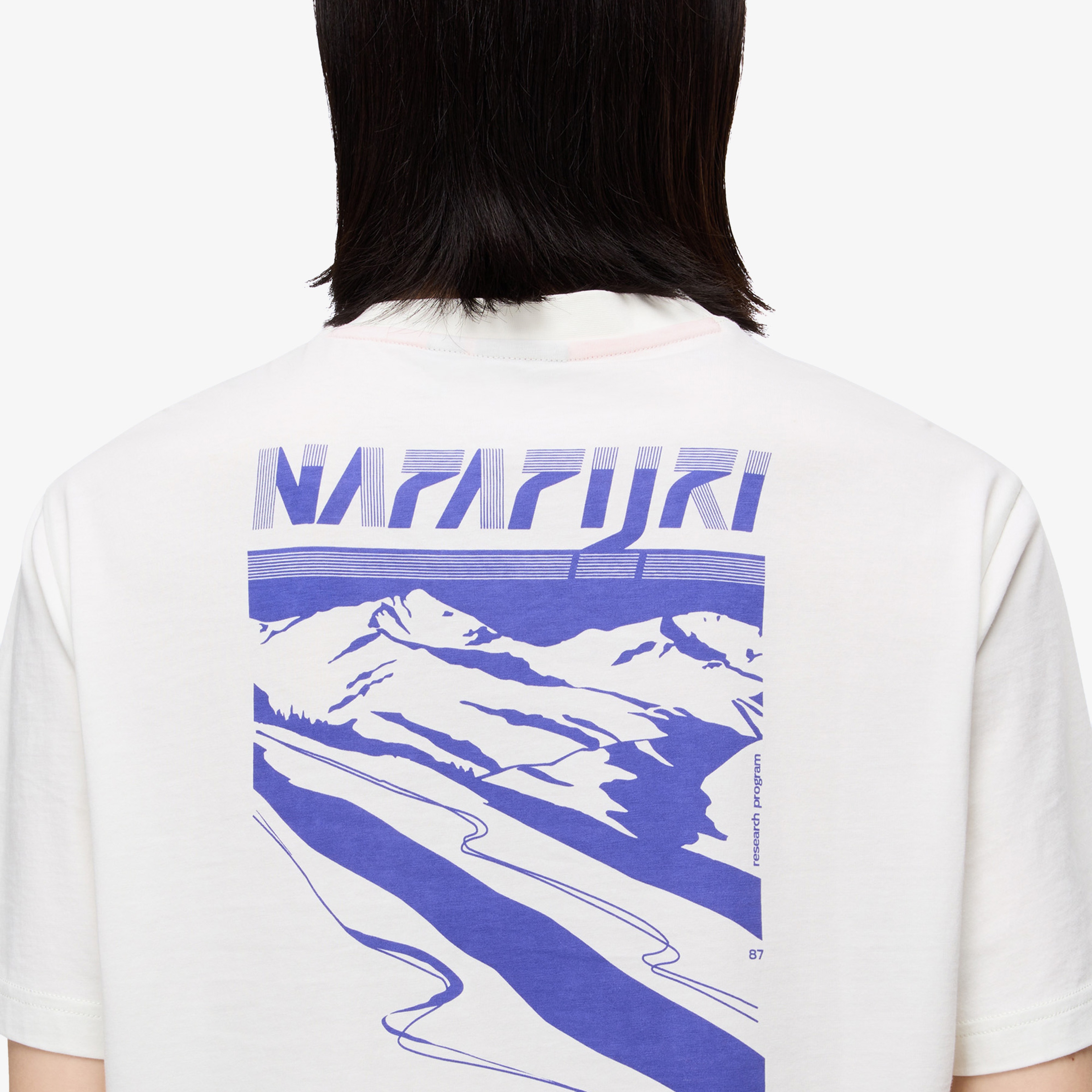 Napapijri Erkek Beyaz T-Shirt